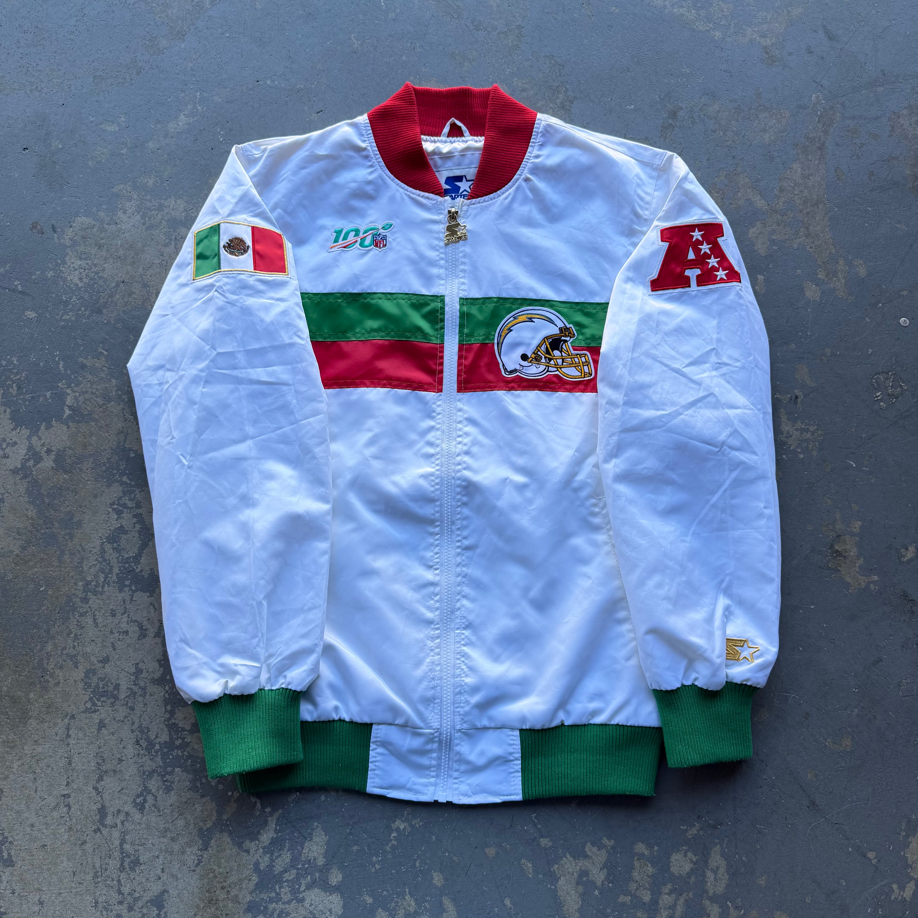 2019 CHARGERS MEXICO GAME STARTER JACKET (M)