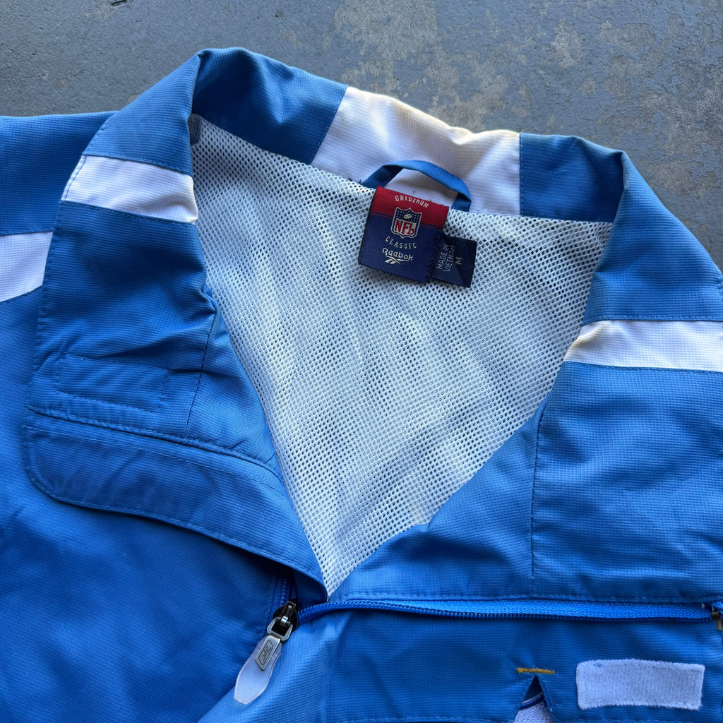 00’S REEBOK CHARGERS SHIELD LOGO JACKET (M)