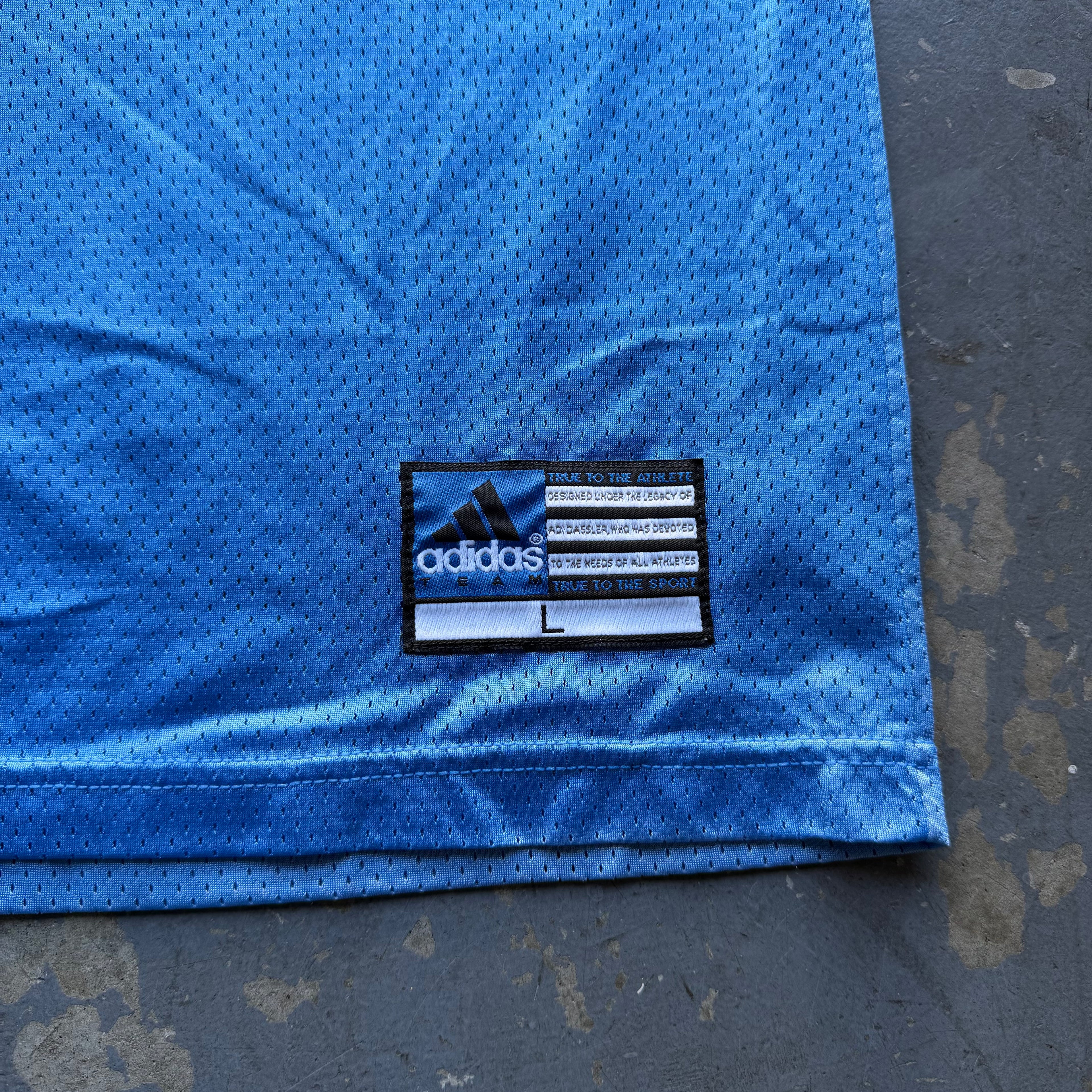 90’S DOUG FLUTIE CHARGERS ADIDAS POWDER BLUE JERSEY (L)