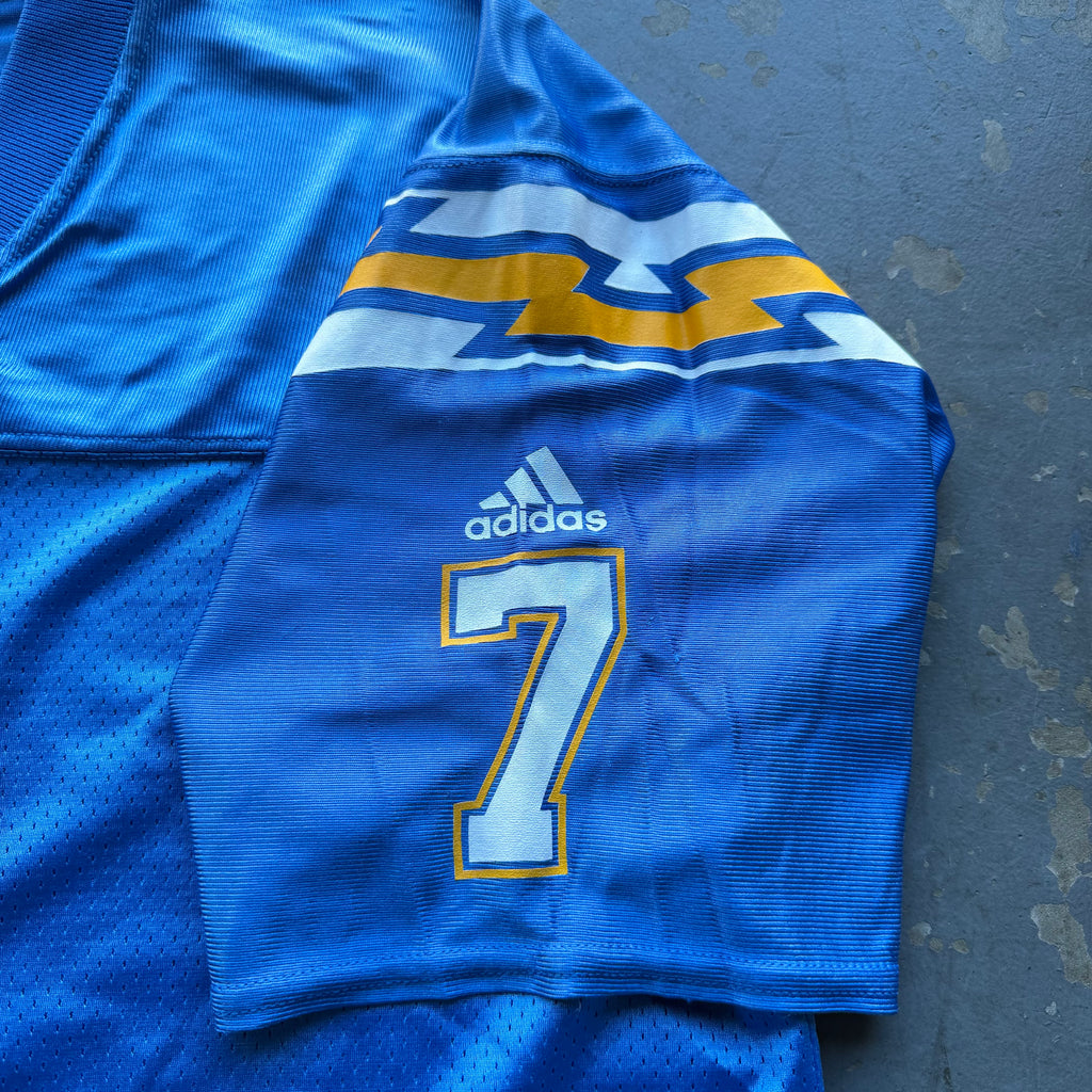 90’S DOUG FLUTIE CHARGERS ADIDAS POWDER BLUE JERSEY (L)
