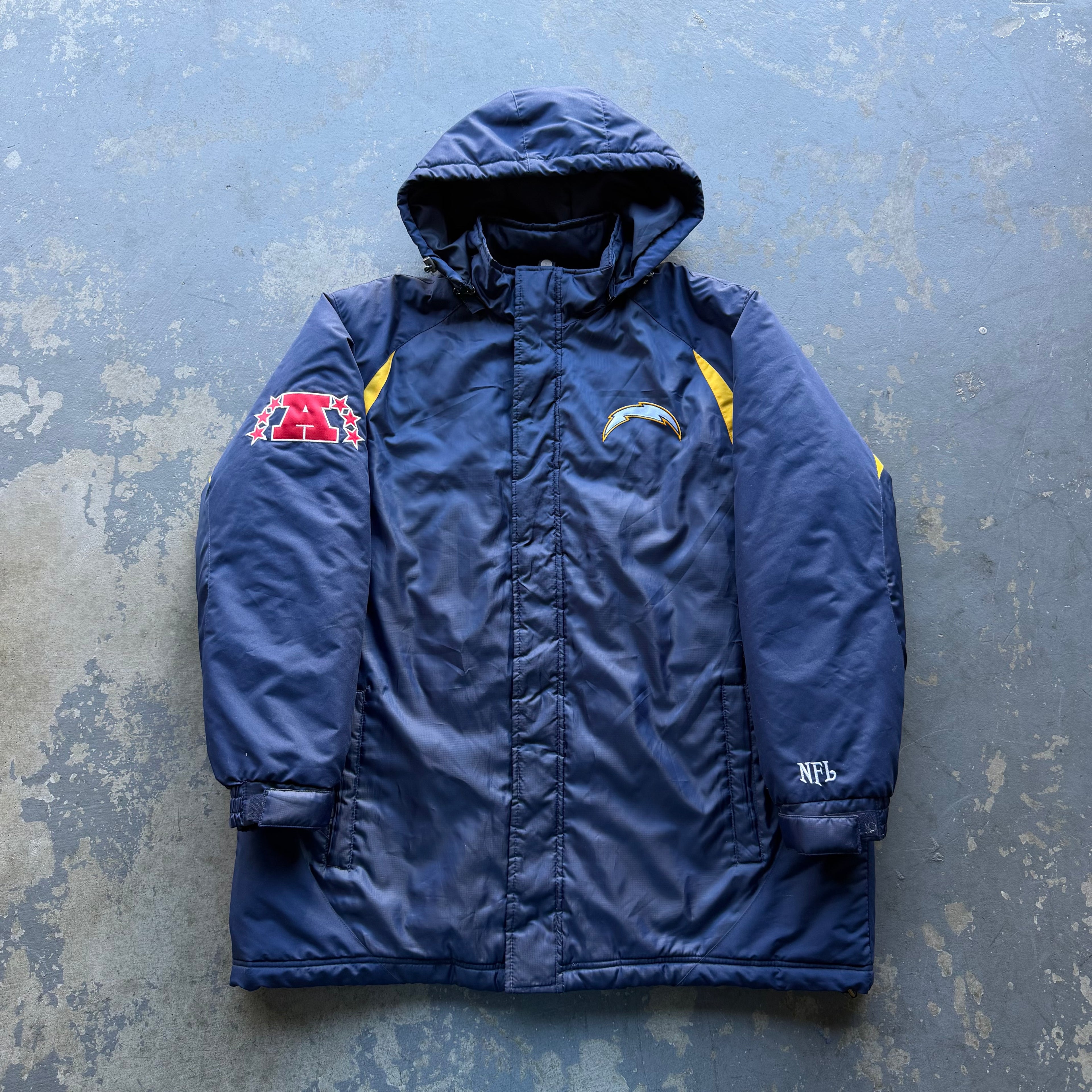 NFL CHARGERS AFC CONFERENCE JACKET (XL)