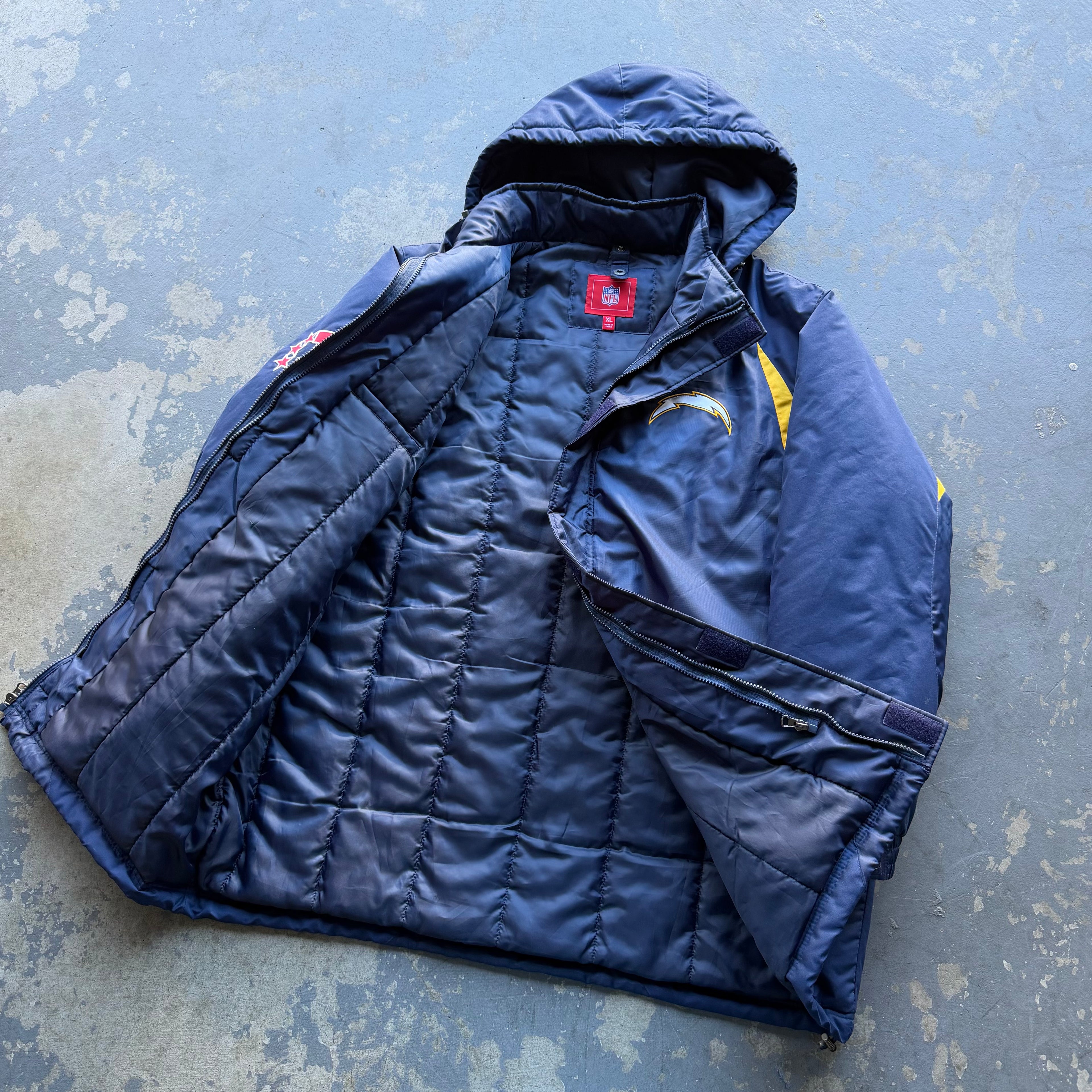 NFL CHARGERS AFC CONFERENCE JACKET (XL)