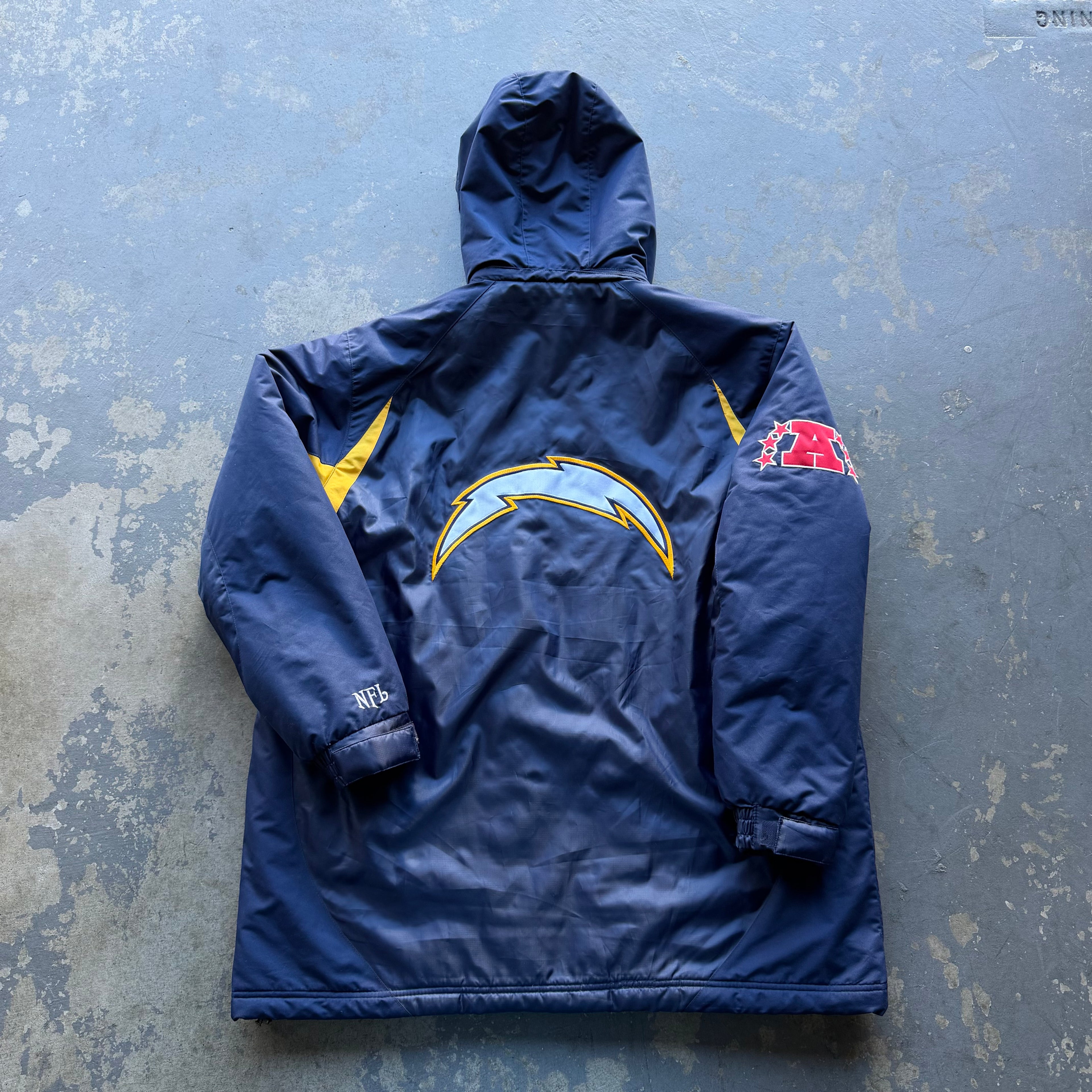 NFL CHARGERS AFC CONFERENCE JACKET (XL)