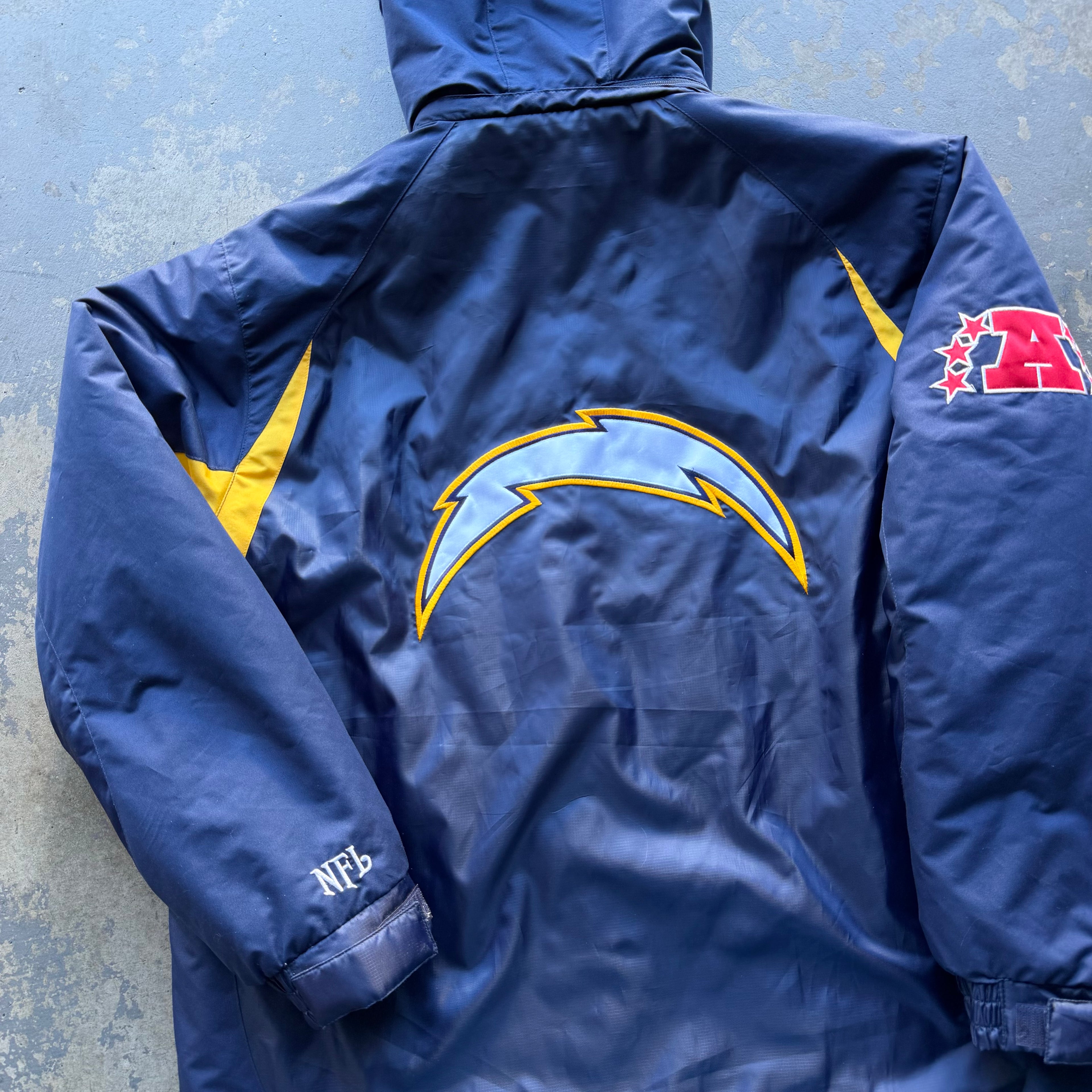 NFL CHARGERS AFC CONFERENCE JACKET (XL)