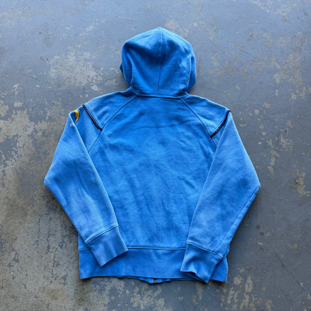 REEBOK CHARGERS POWDER BLUE ZIP UP HOODIE (M)