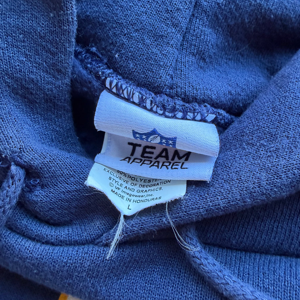 NFL SAN DIEGO CHARGERS NAVY BLUE HOODIE (L)