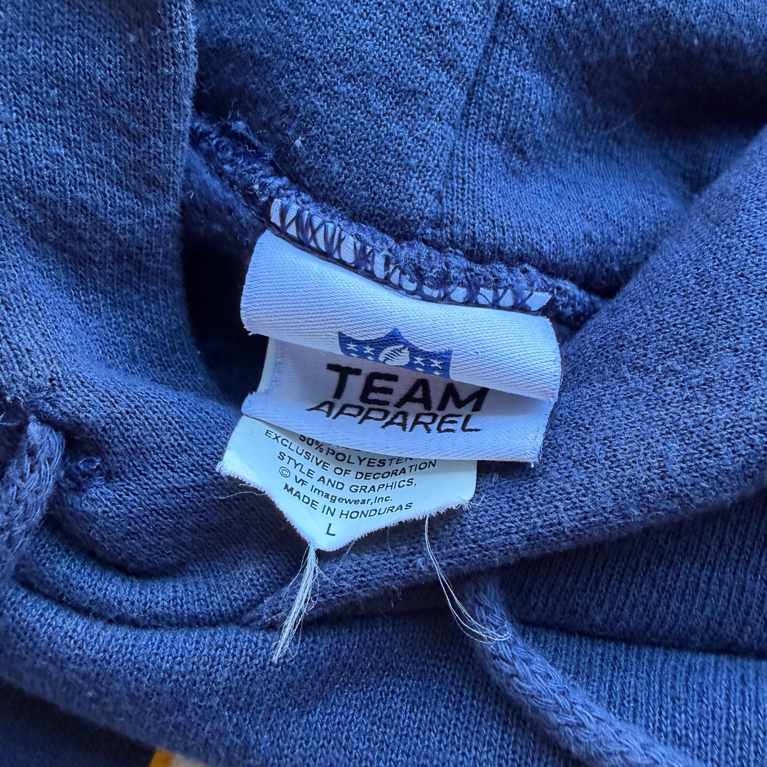 NFL SAN DIEGO CHARGERS NAVY BLUE HOODIE (L)