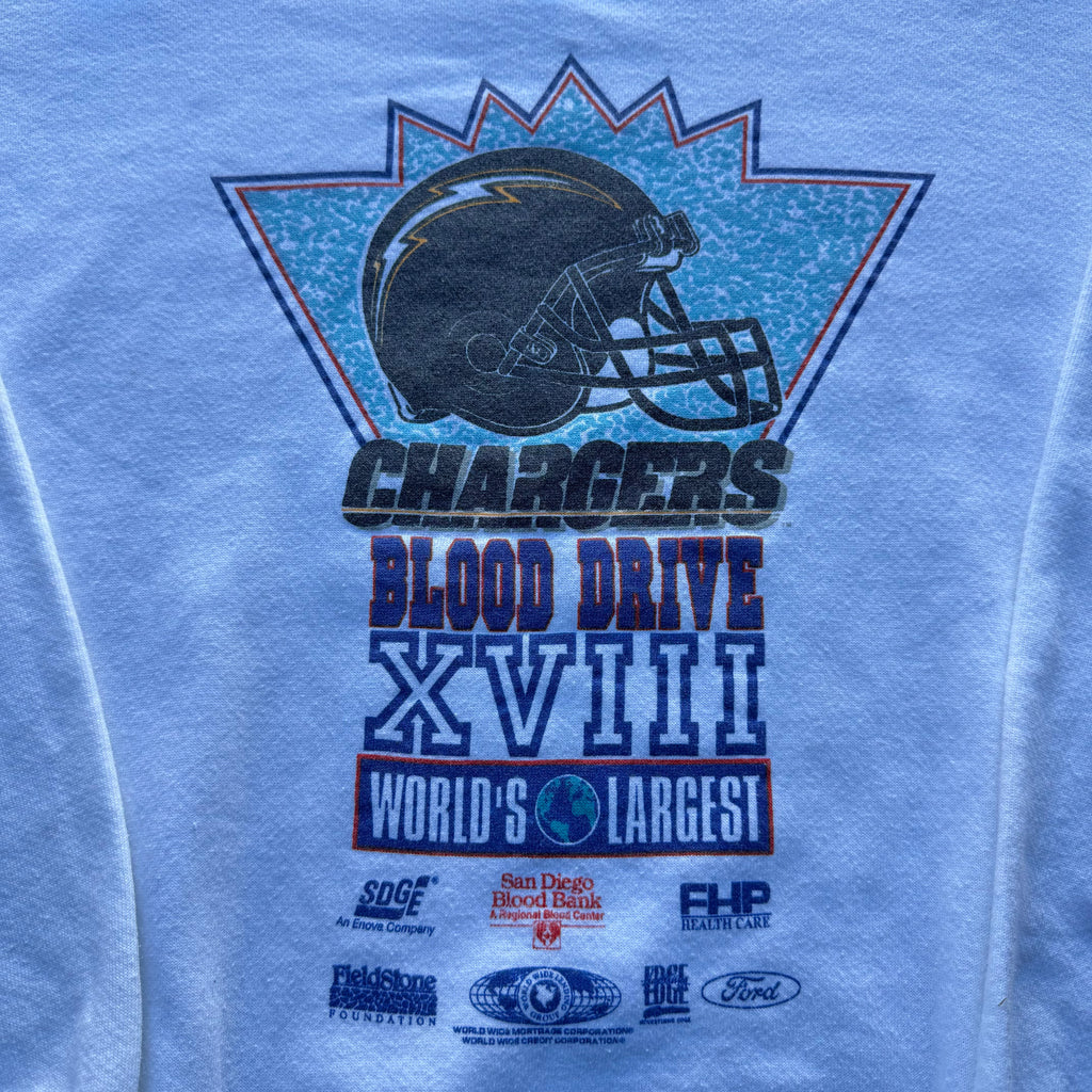 90’S CHARGERS BLOOD DRIVE CREWNECK (XL)