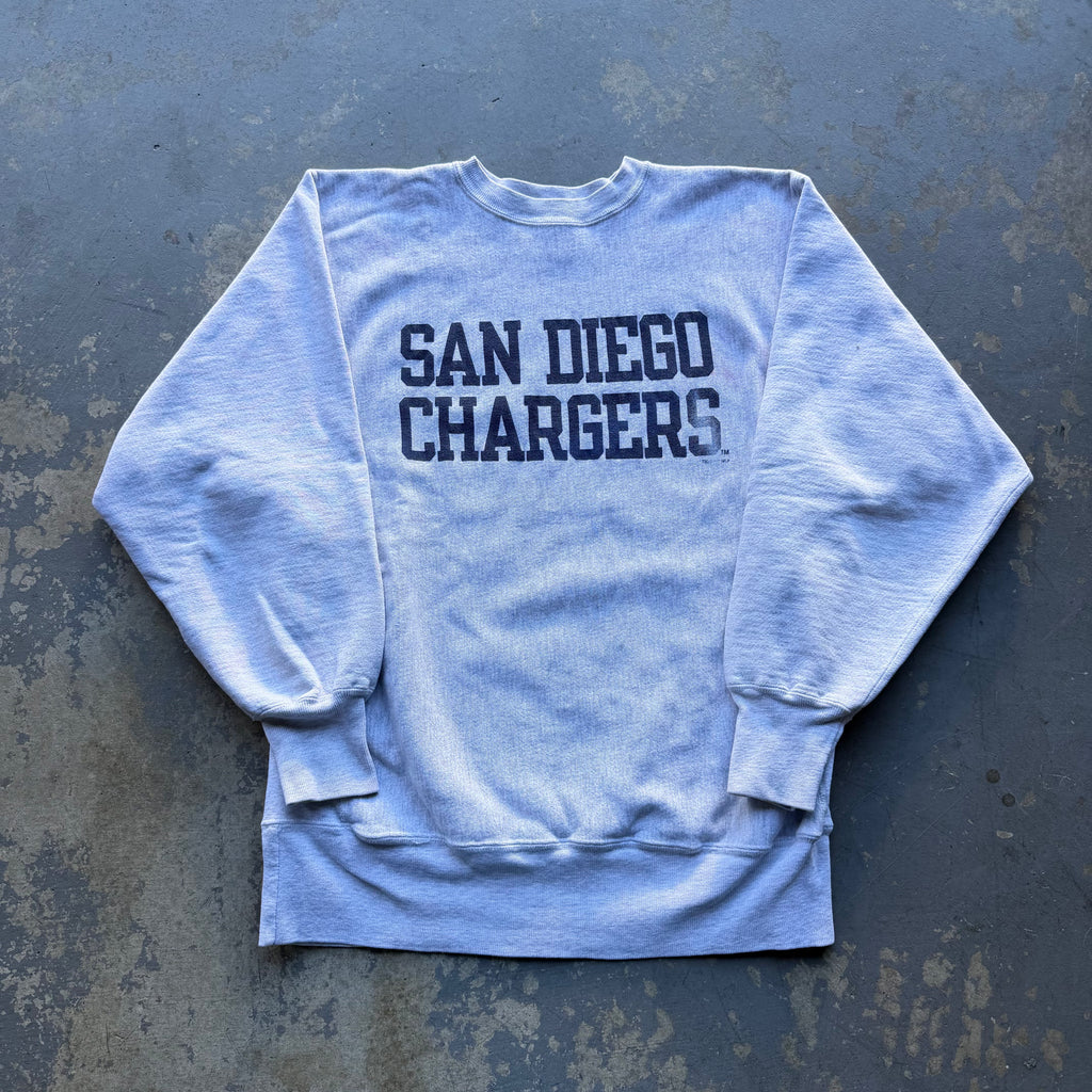 1995 CHARGERS CHAMPION REVERSE WEAVE SWEATER (XL)