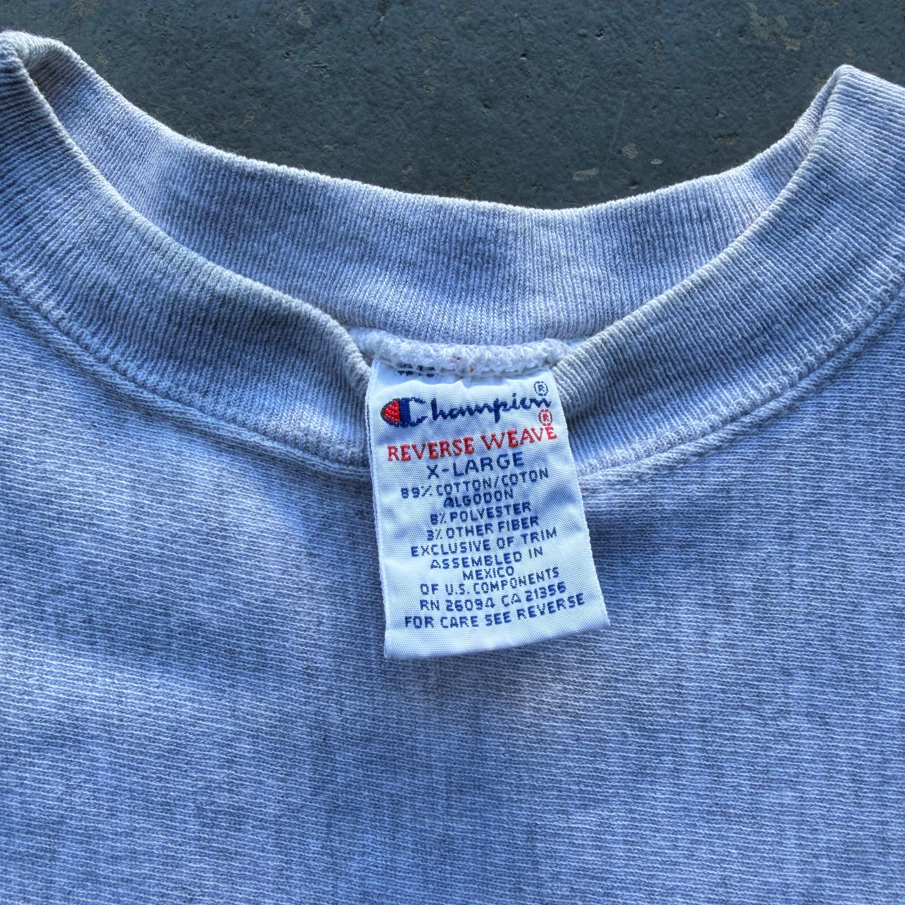 1995 CHARGERS CHAMPION REVERSE WEAVE SWEATER (XL)