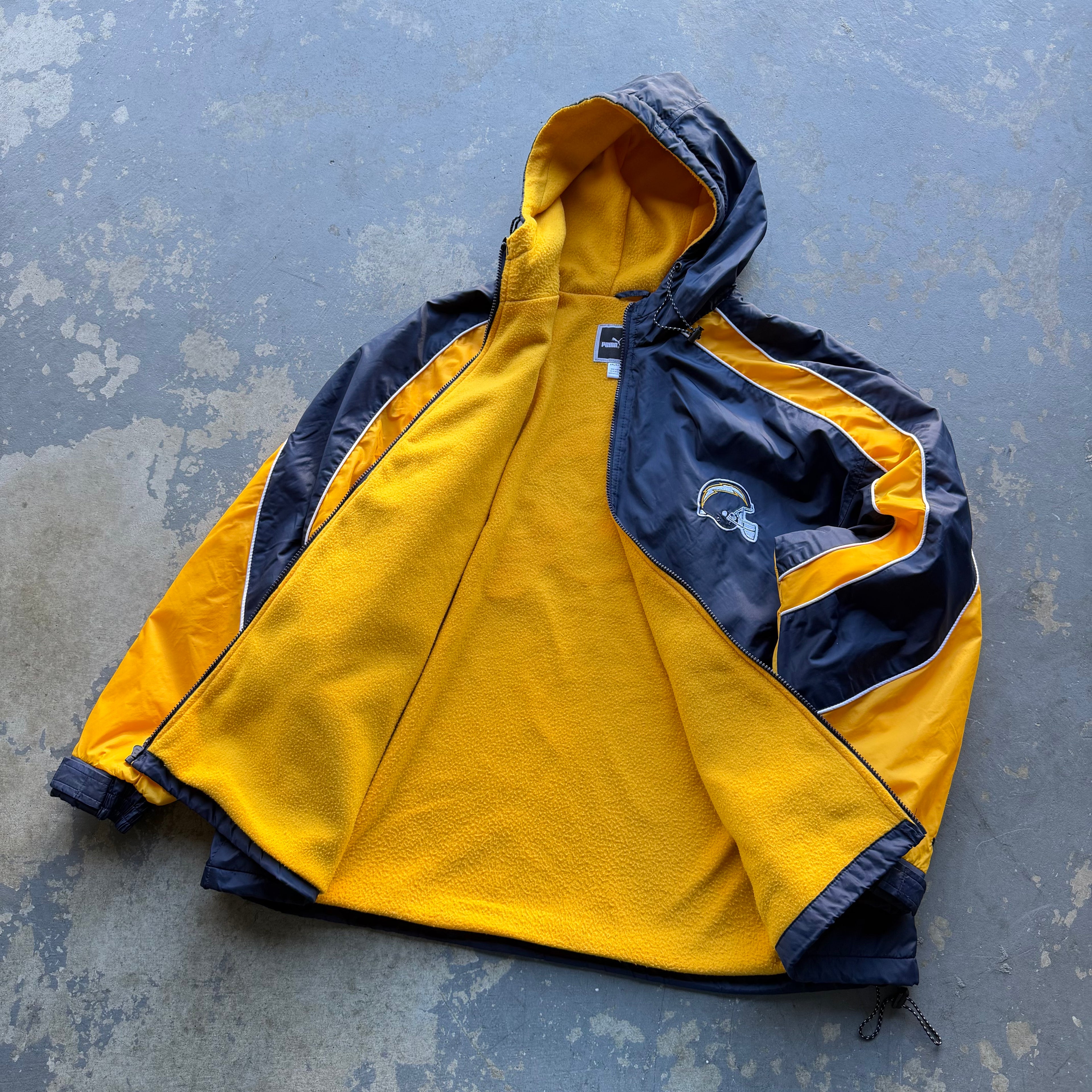 00’S PUMA CHARGERS HELMET JACKET (XXL)