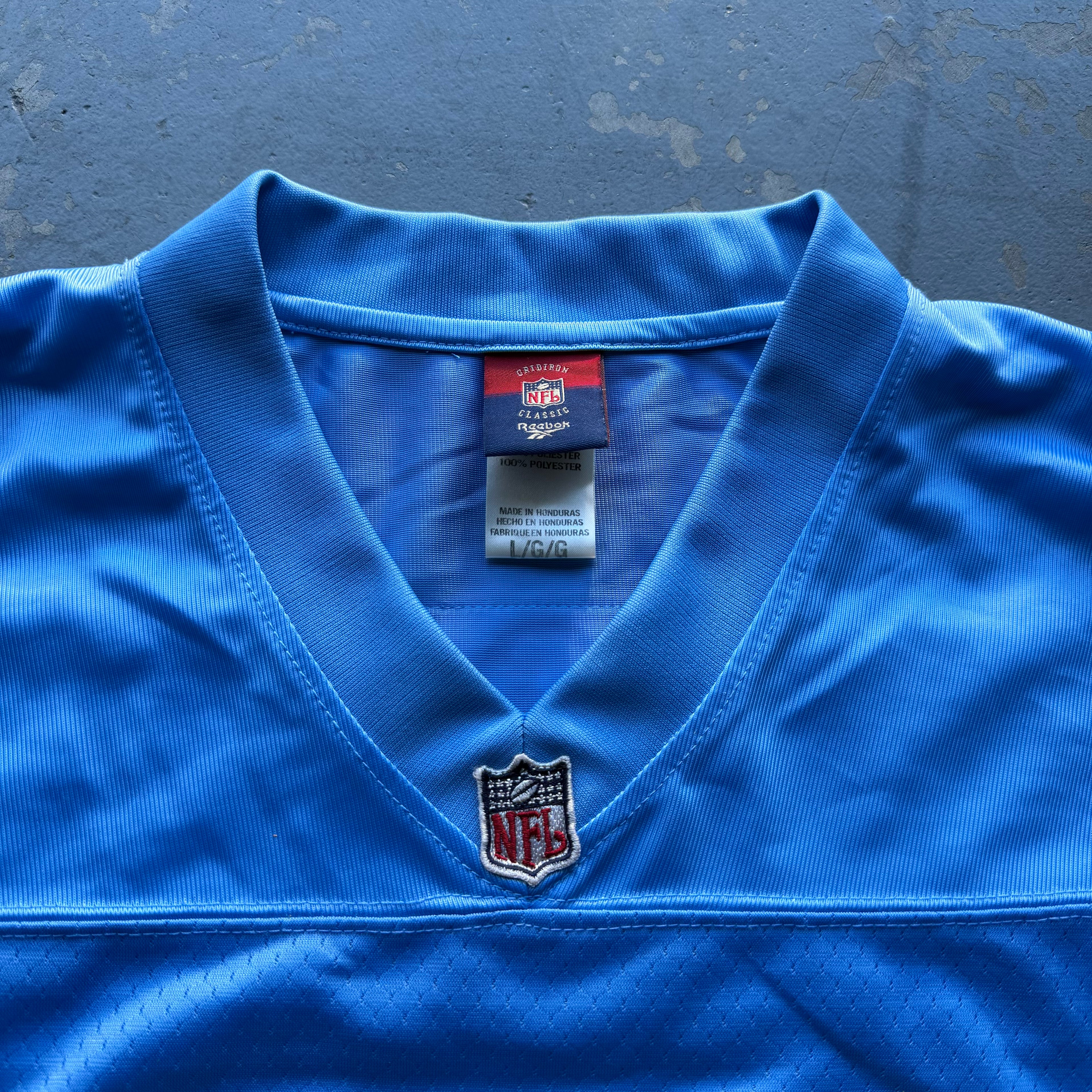 00’S LANCE ALWORTH CHARGERS REEBOK THROWBACK POWDER BLUE JERSEY (L)