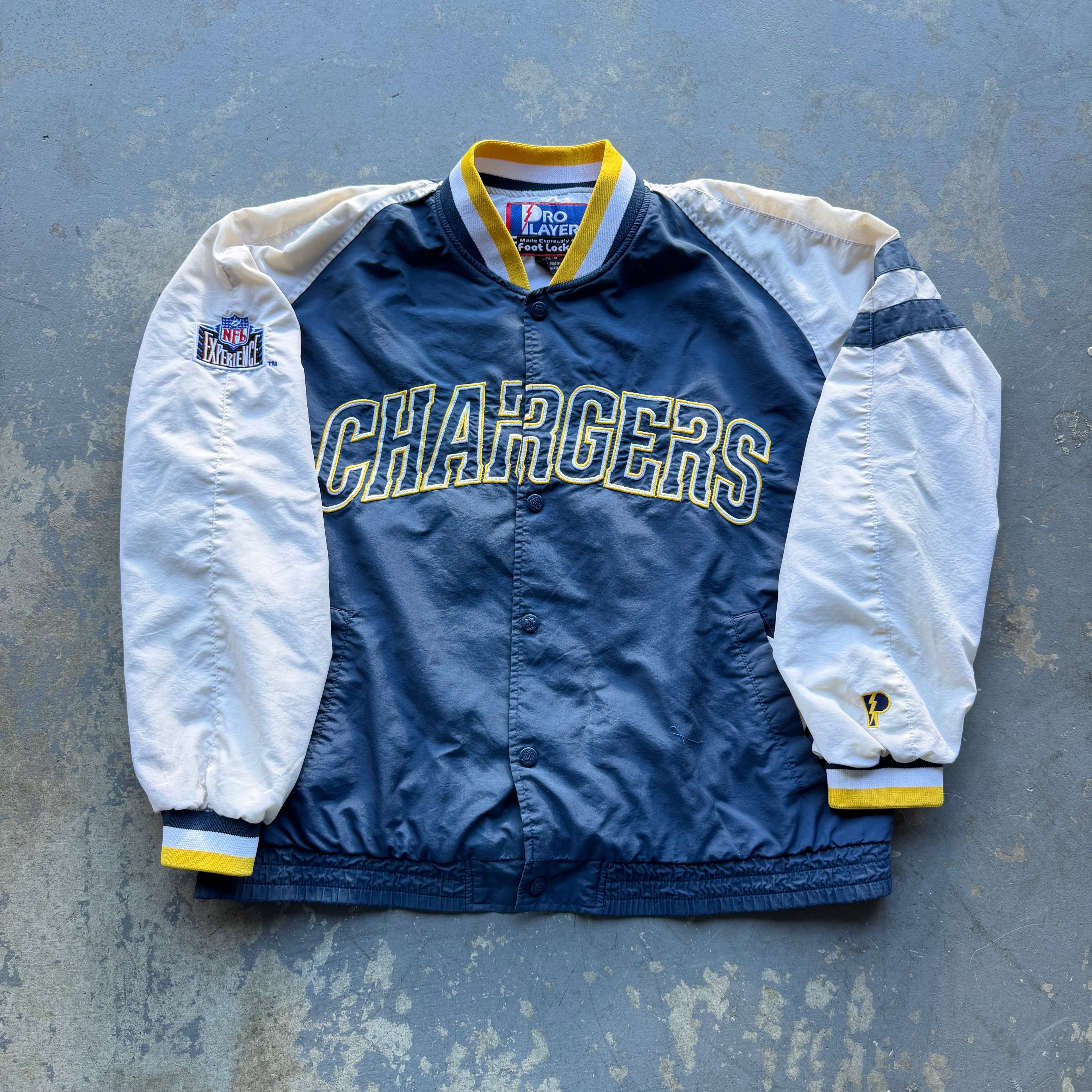 CHARGERS PRO PLAYER WINDBREAKER JACKET(M)