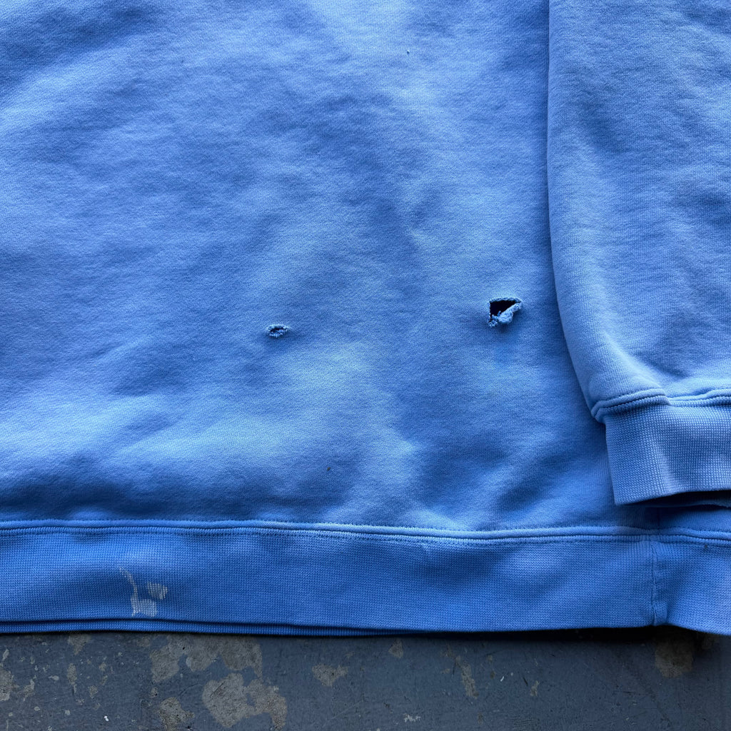 CHARGERS REEBOK EMBROIDERED POWDER BLUE HOODIE (XXL)