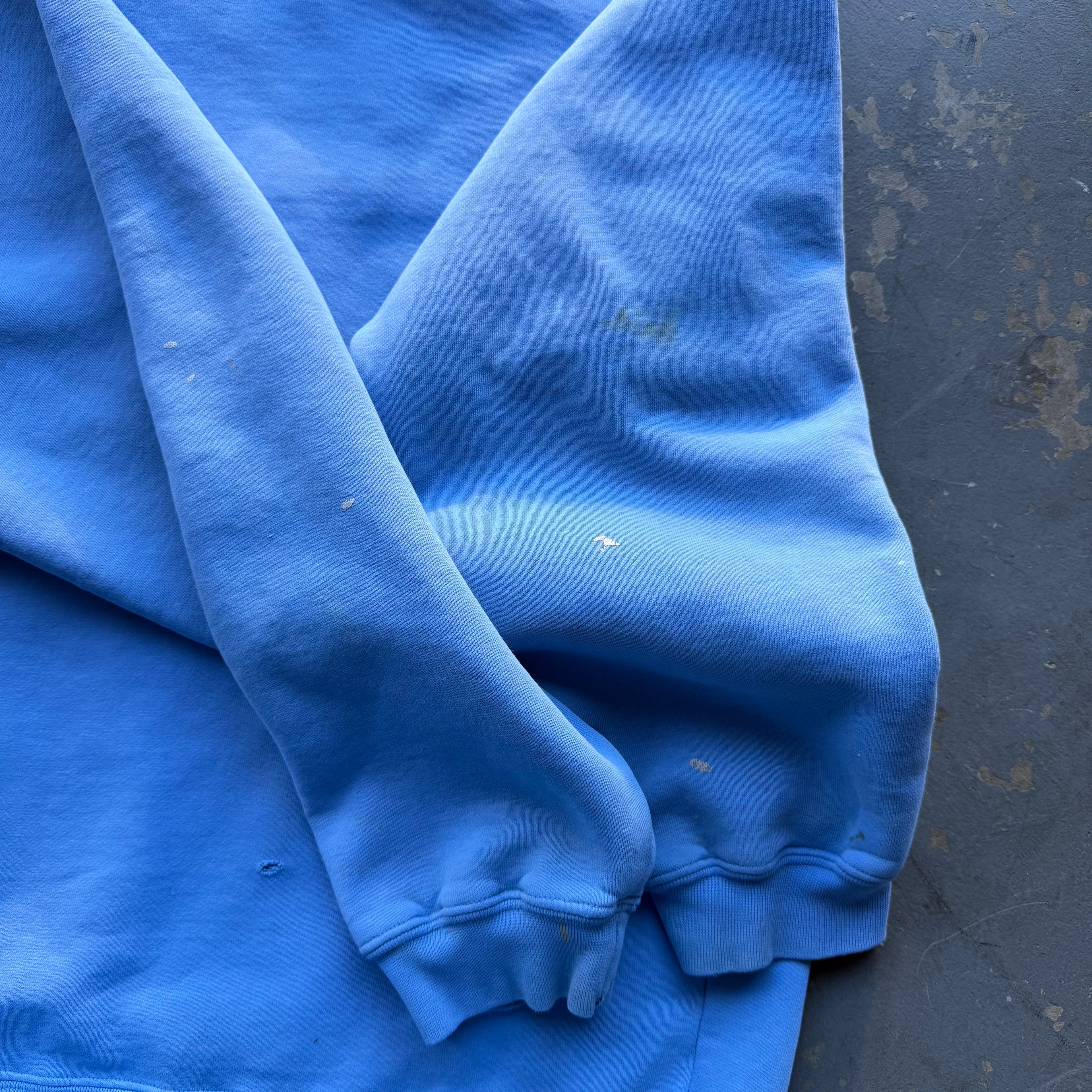 CHARGERS REEBOK EMBROIDERED POWDER BLUE HOODIE (XXL)