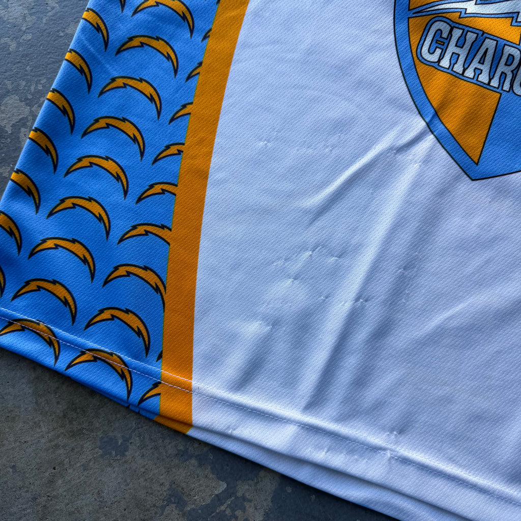 SAN DIEGO CHARGERS 50TH ANNIVERSARY JERSEY SHIRT (L)