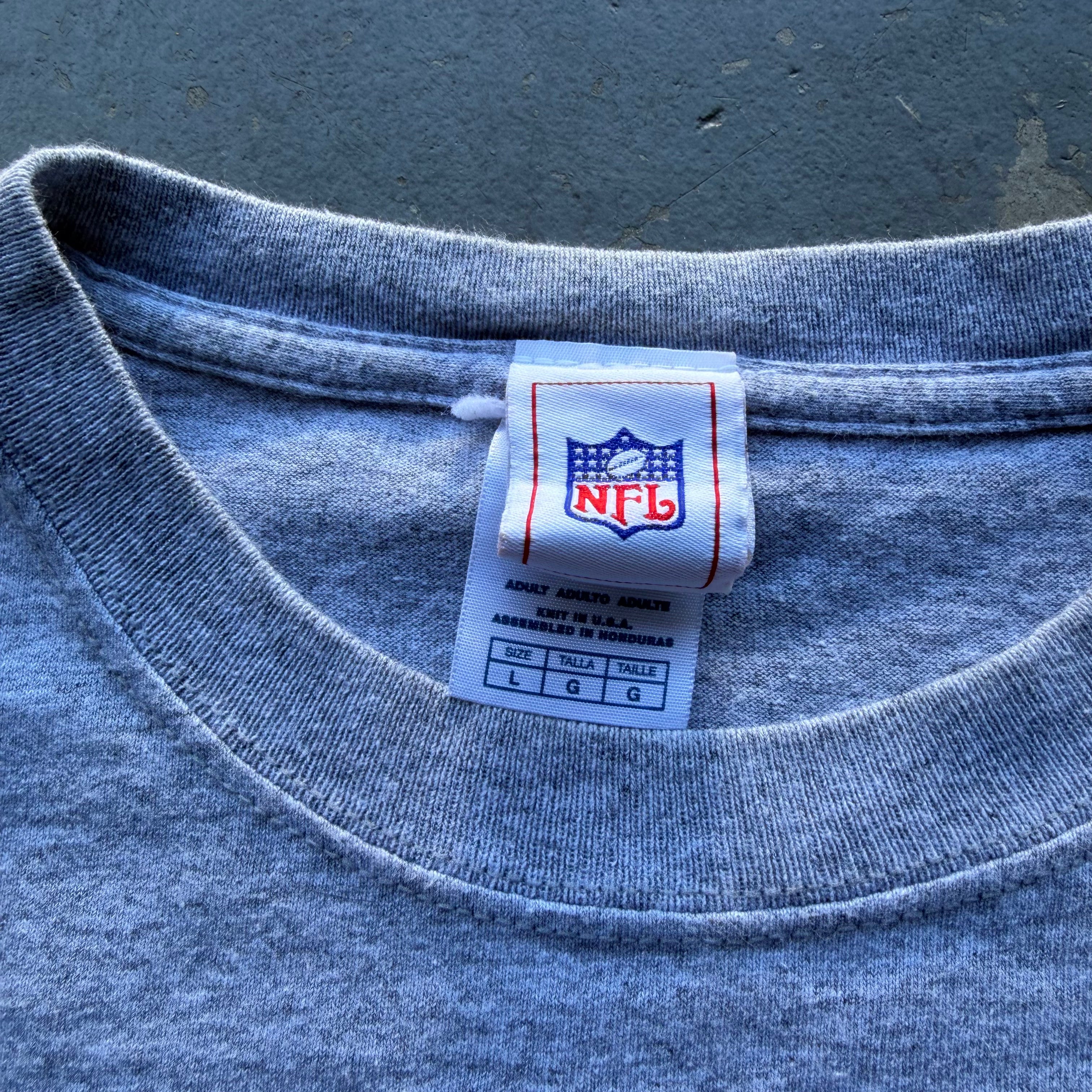 REEBOK CHARGERS GREY TEE (L)