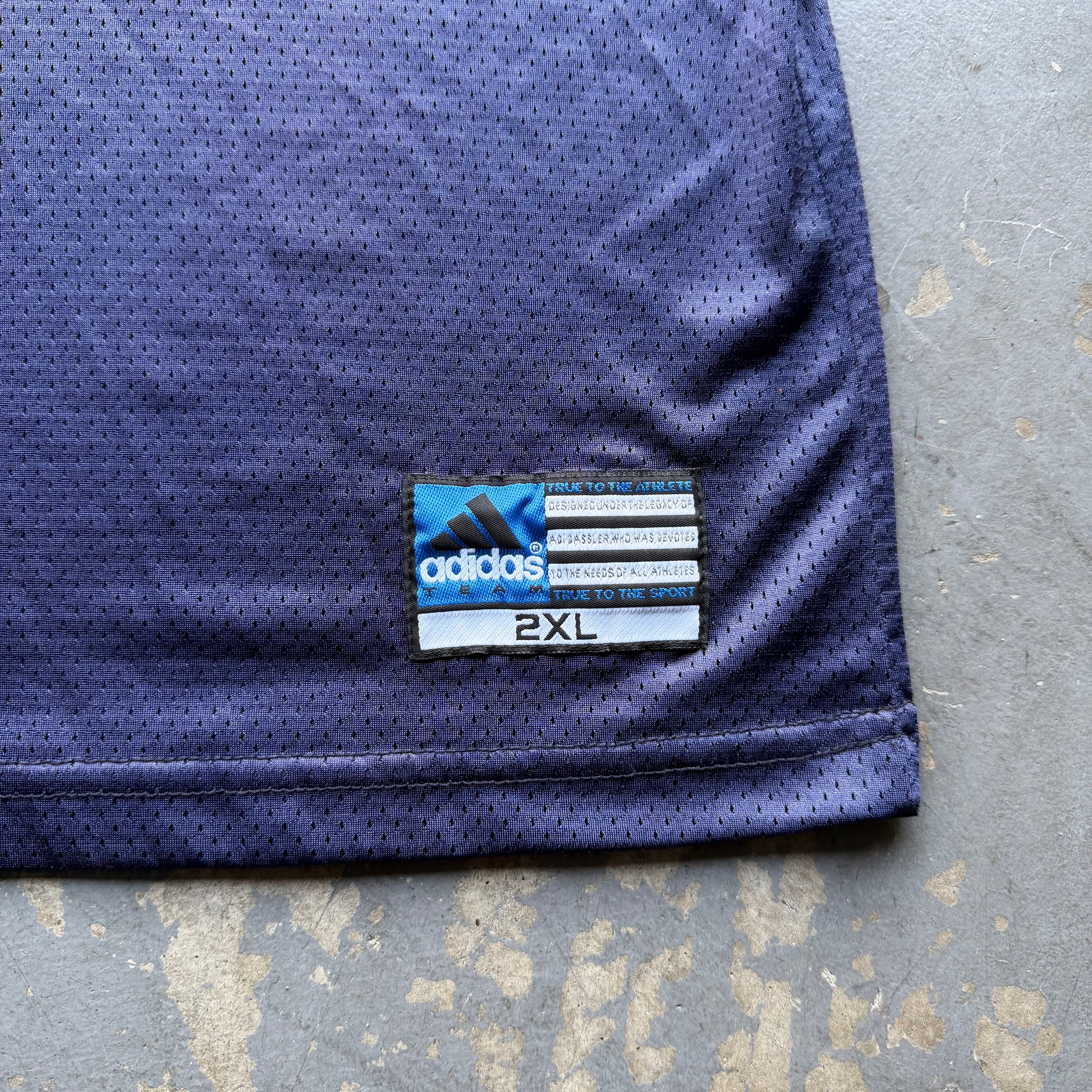 00’S ADIDAS MARCELLUS WILEY CHARGERS NAVY BLUE JERSEY (XXL)