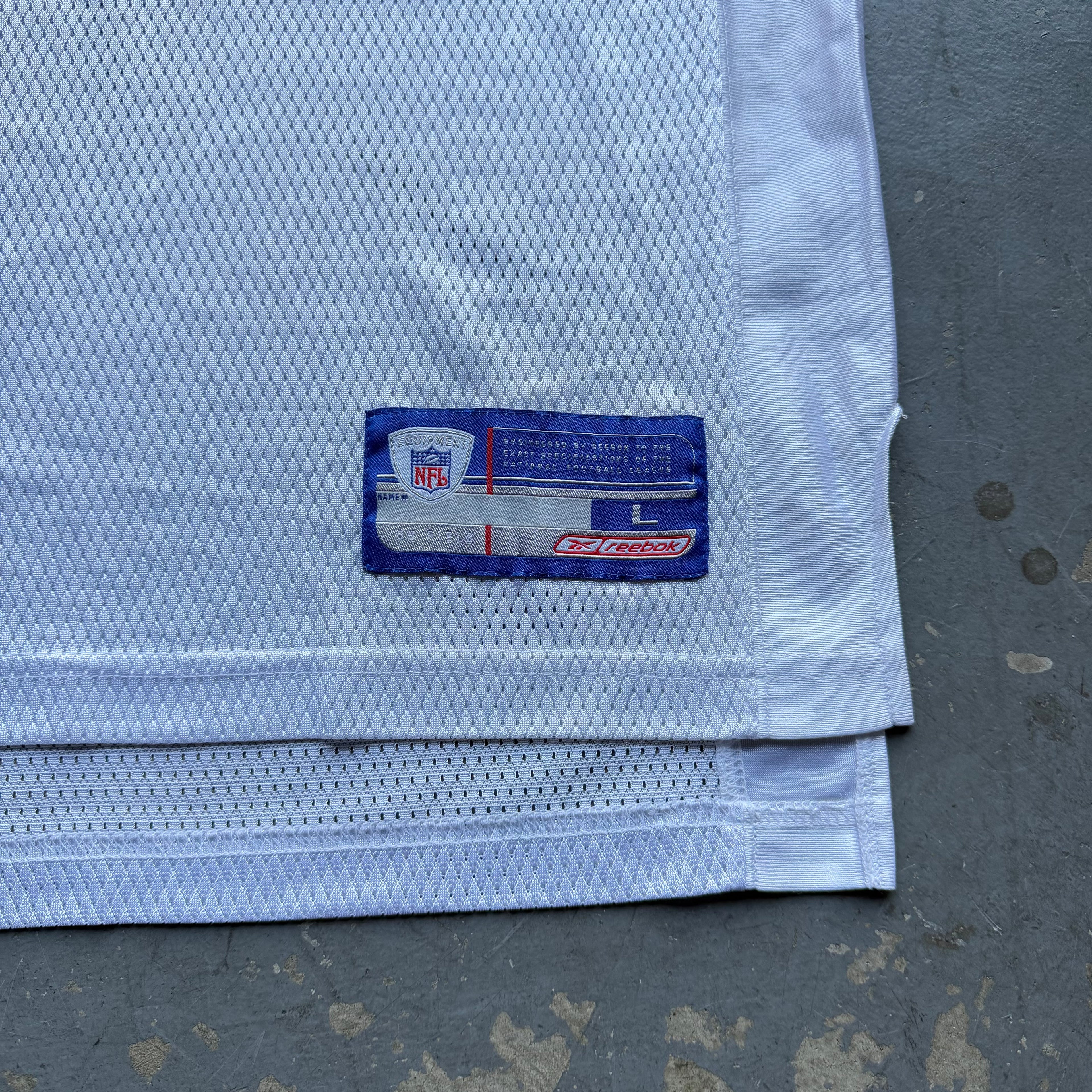 00’S REEBOK TIM DWIGHT CHARGERS WHITE “AWAY” JERSEY (L)