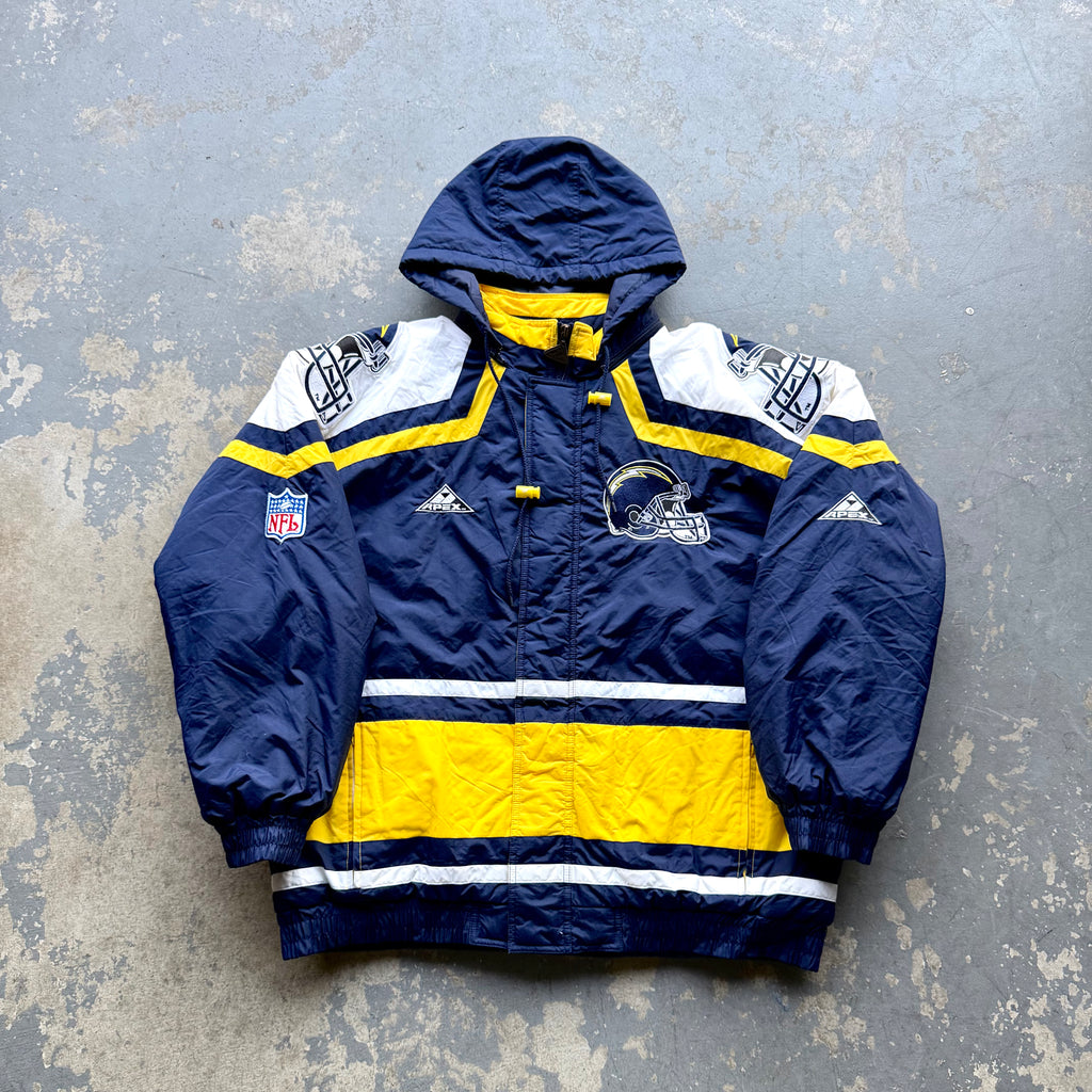 90’S APEX CHARGERS PUFFER JACKET (XL)