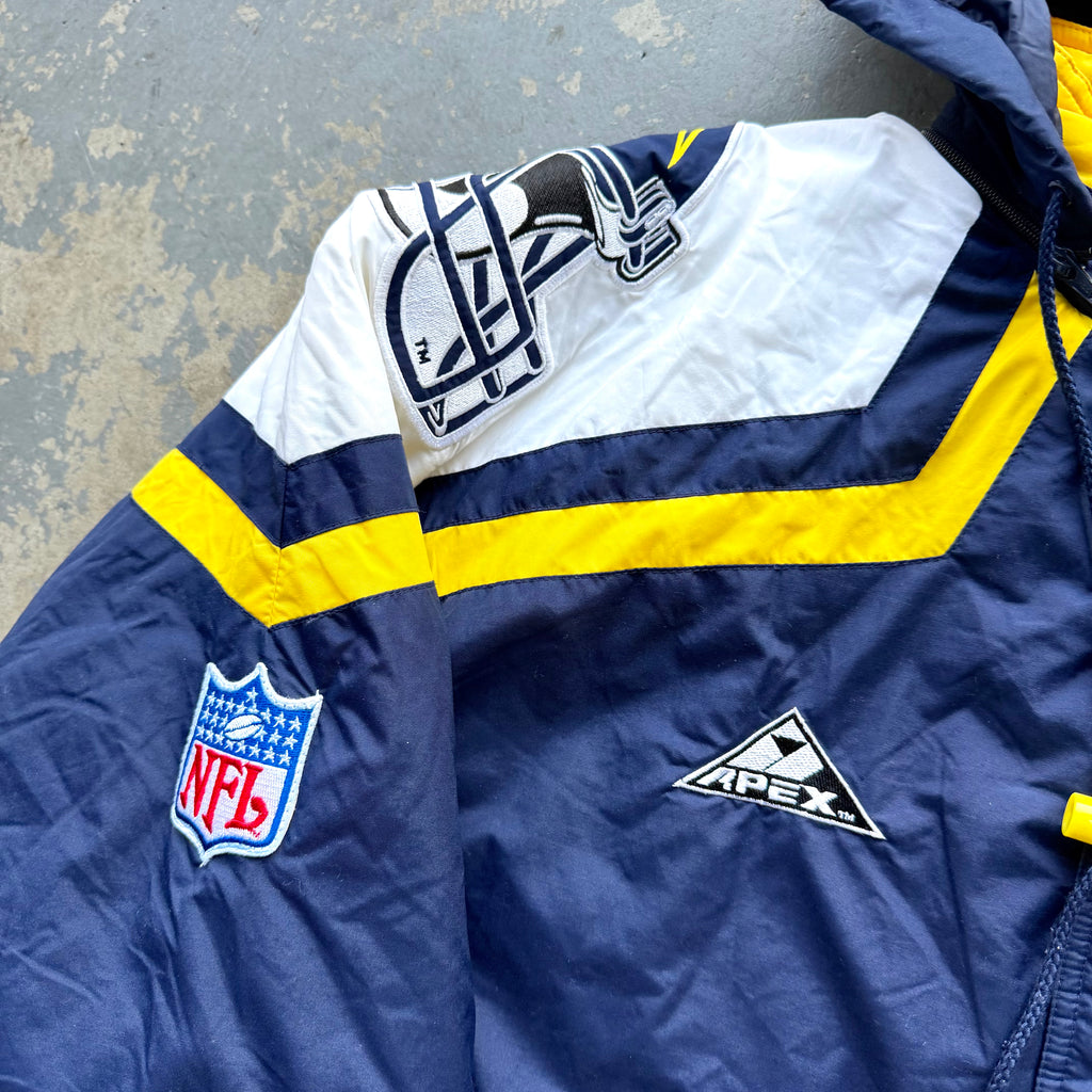 90’S APEX CHARGERS PUFFER JACKET (XL)