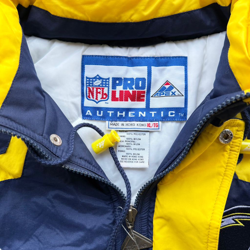 90’S APEX CHARGERS PUFFER JACKET (XL)