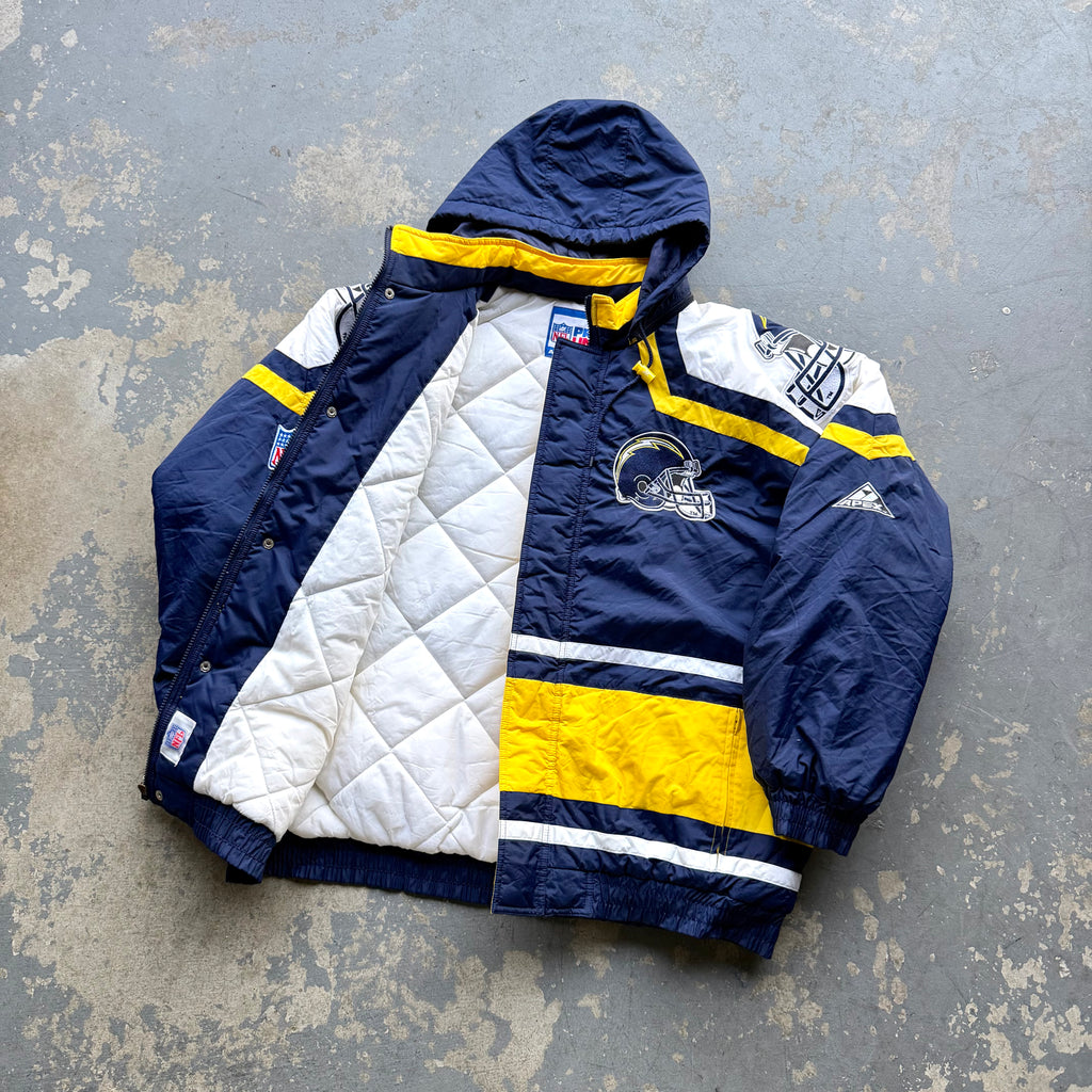 90’S APEX CHARGERS PUFFER JACKET (XL)