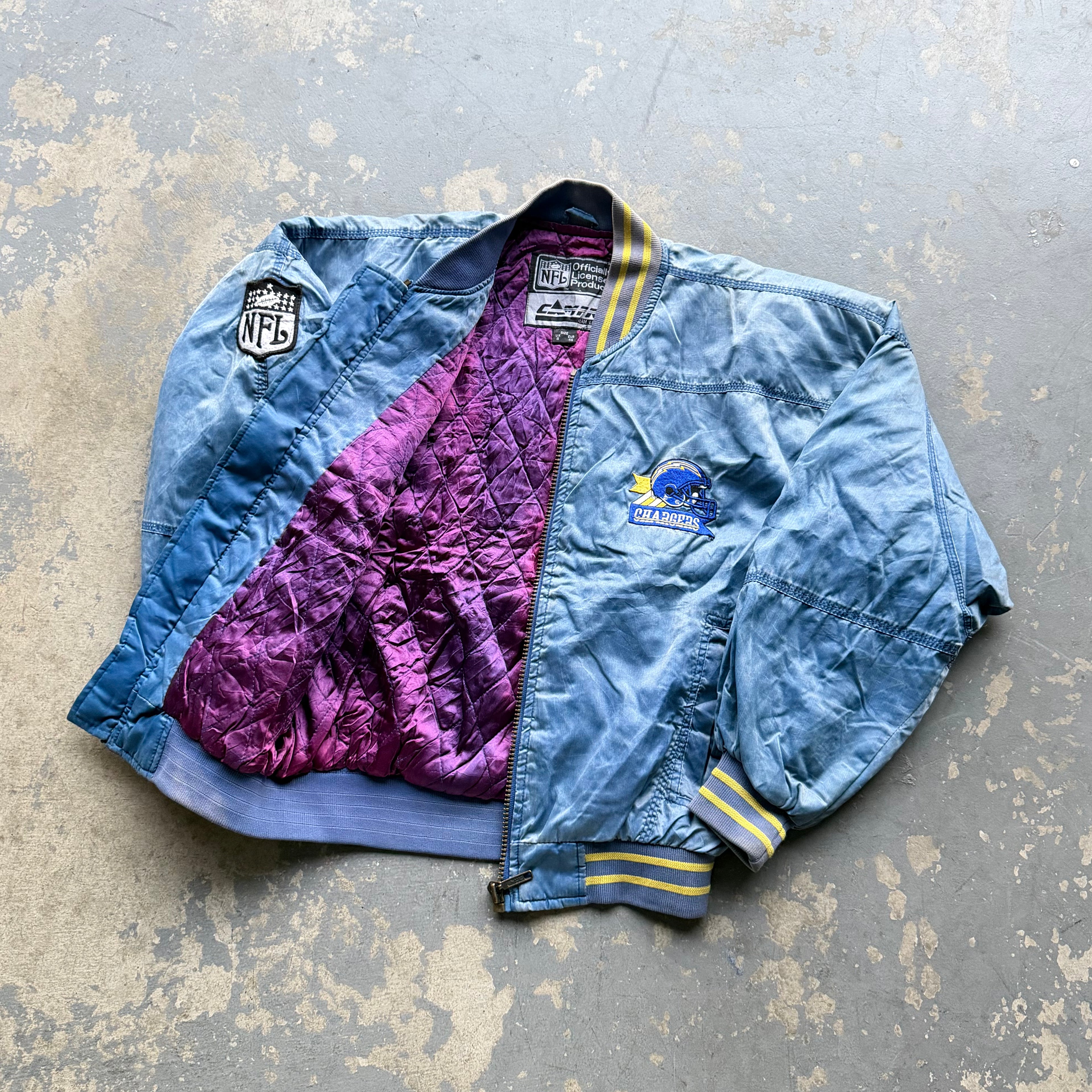 90’S CHARGERS BOMBER JACKET (S)