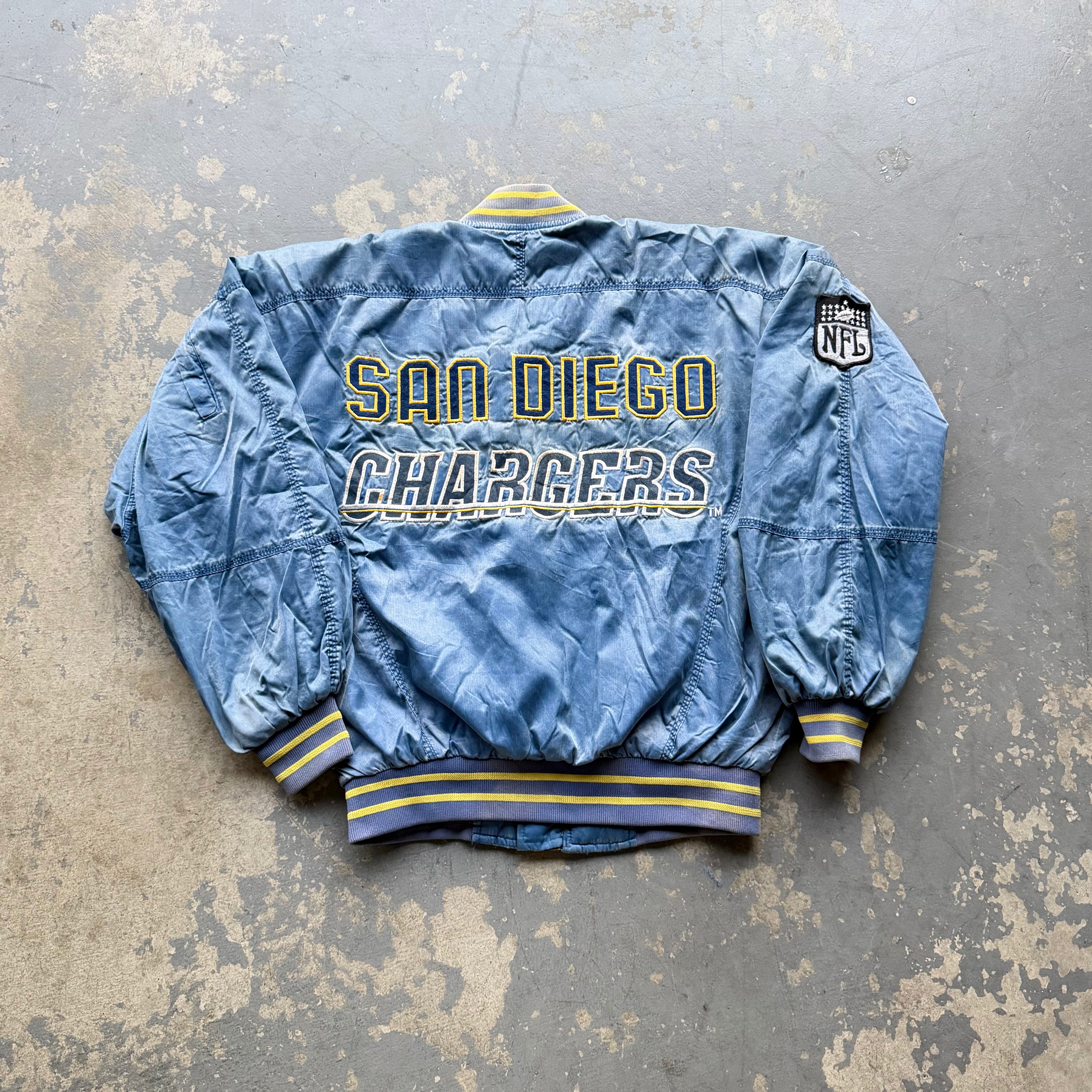 90’S CHARGERS BOMBER JACKET (S)