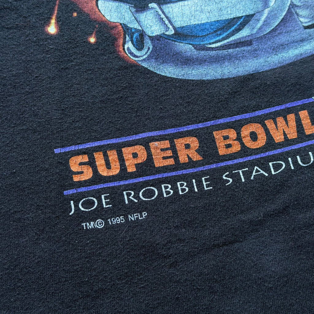1995 SALEM CHARGERS AFC CHAMPS HELMET EXPLOSION TEE (XL)