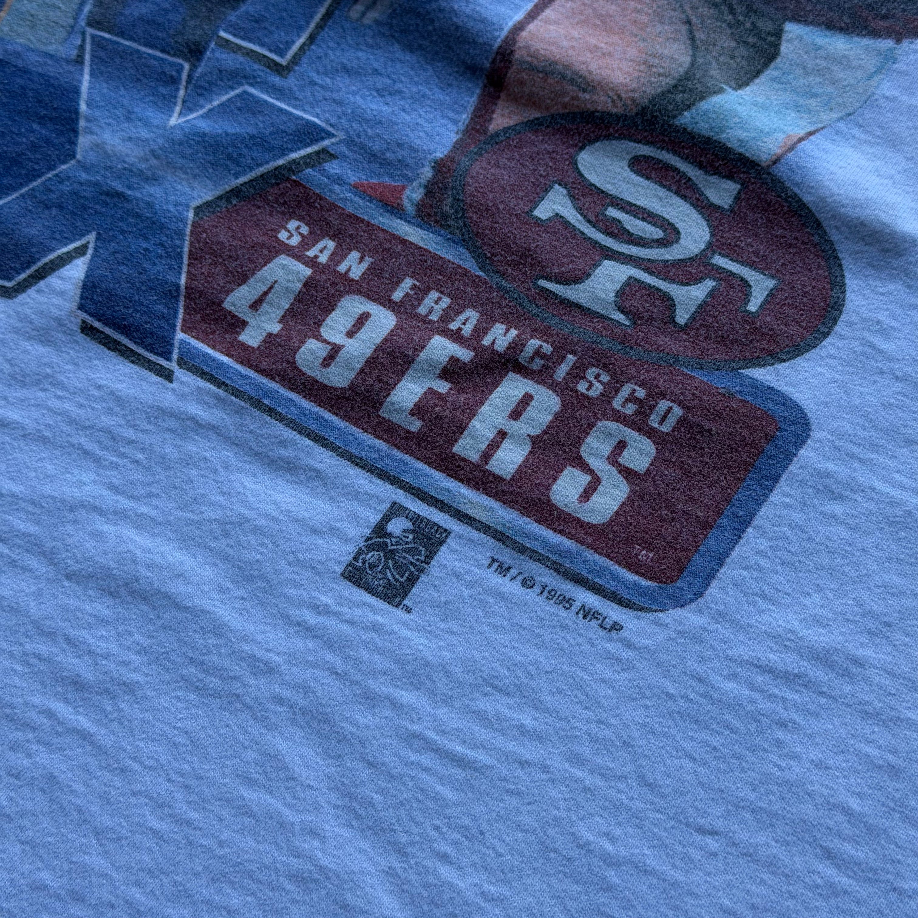 1996 SALEM CHARGERS SUPERBOWL XXIX TEE (L)