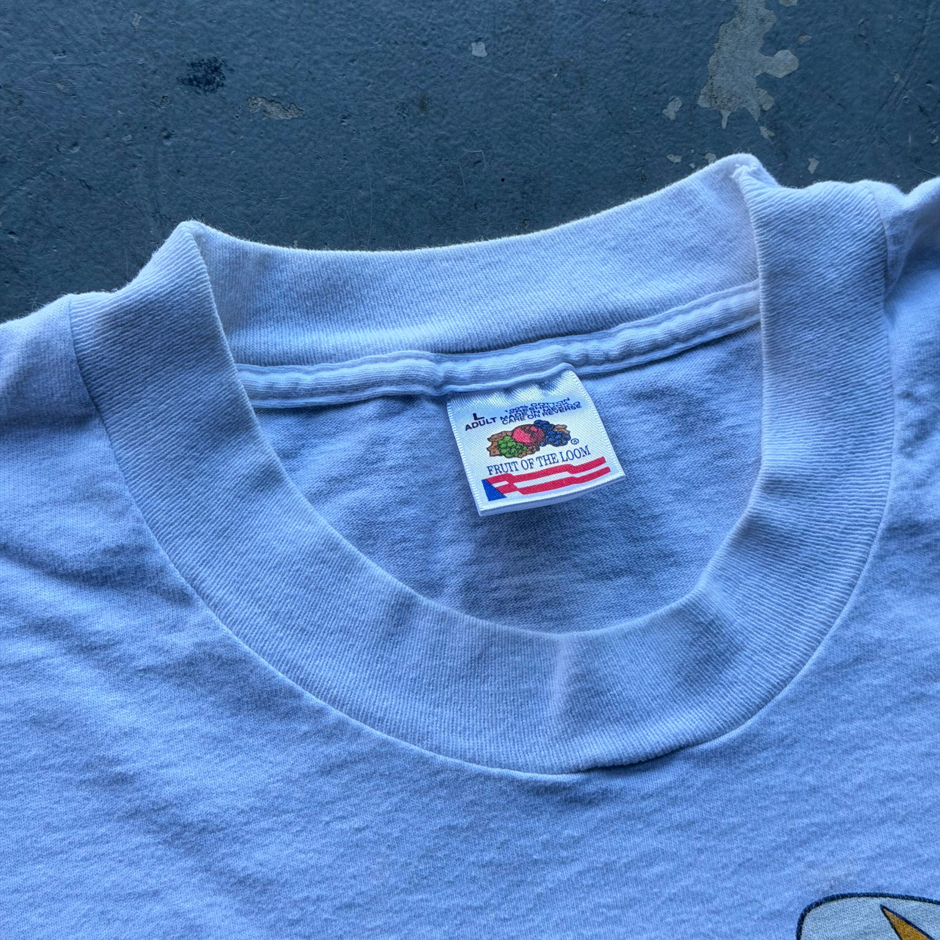 1995 CHARGERS BOLT IS WILD CARD XPLOSION TEE (L)