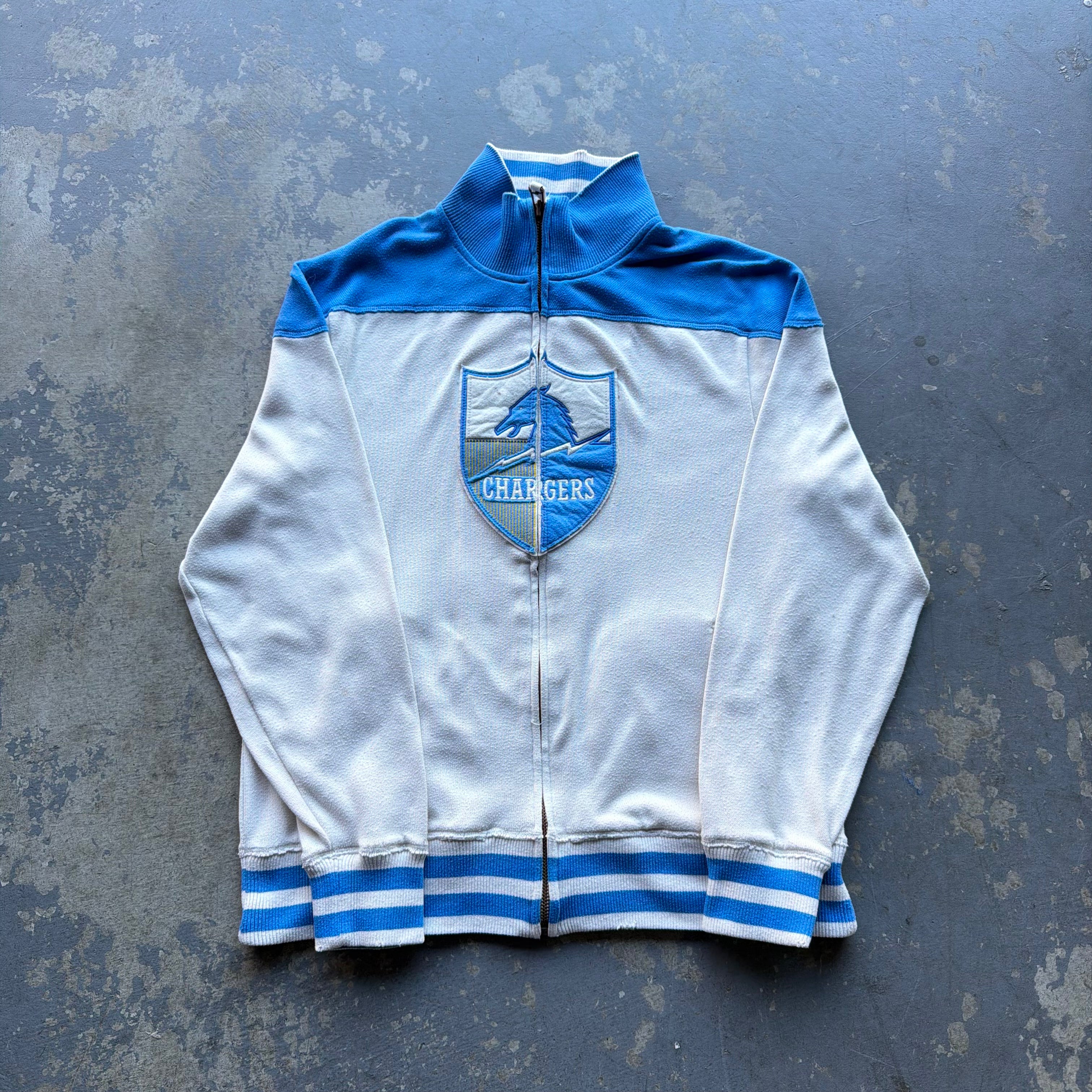 CHARGERS SHIELD ZIP UP JACKET (L)