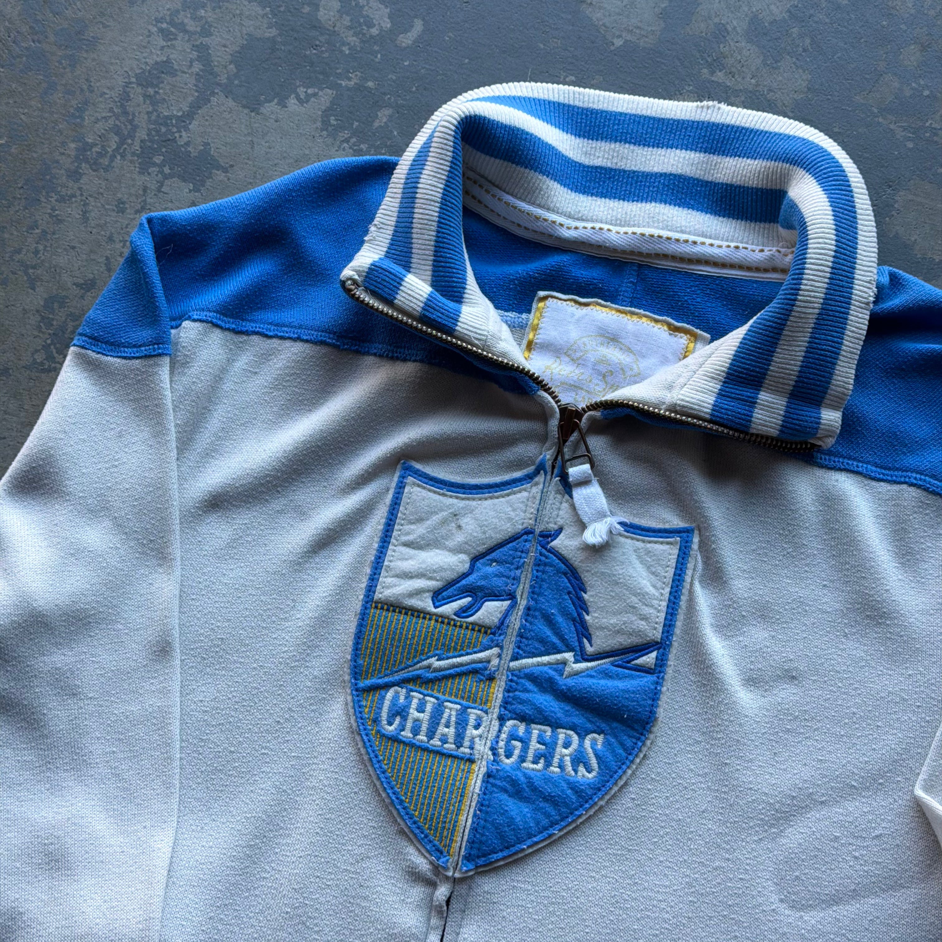 CHARGERS SHIELD ZIP UP JACKET (L)