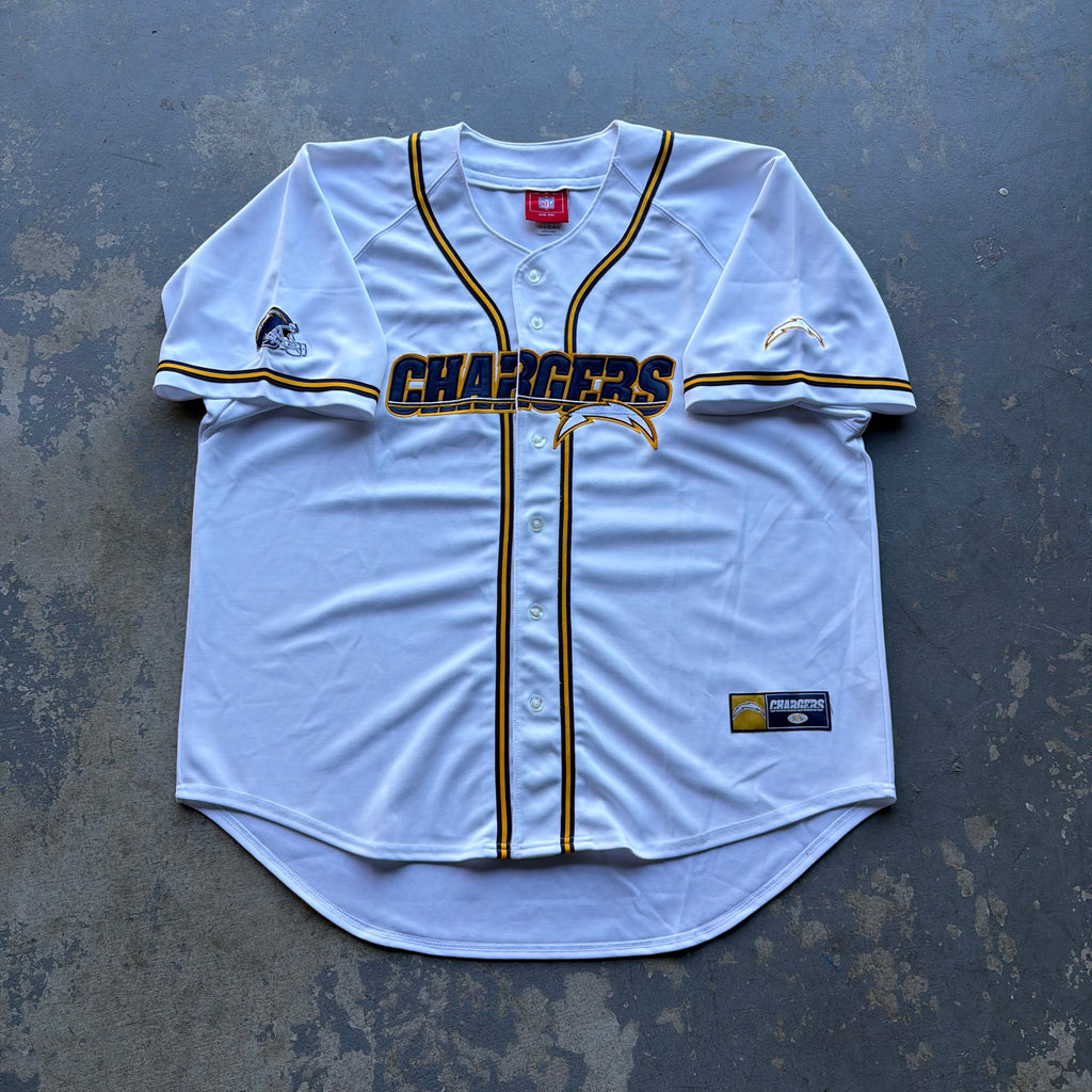 00'S CHARGERS BASEBALL JERSEY