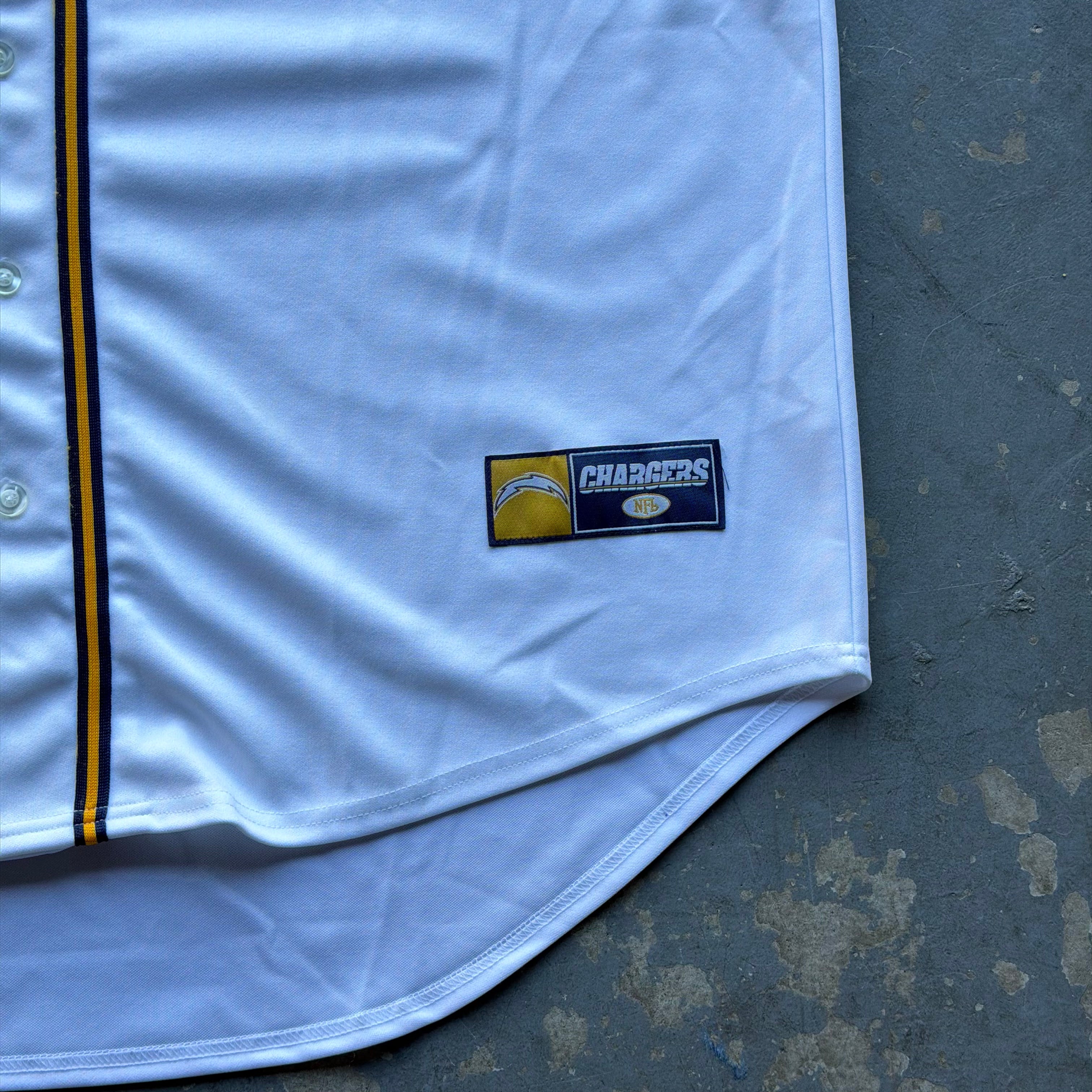 00'S CHARGERS BASEBALL JERSEY