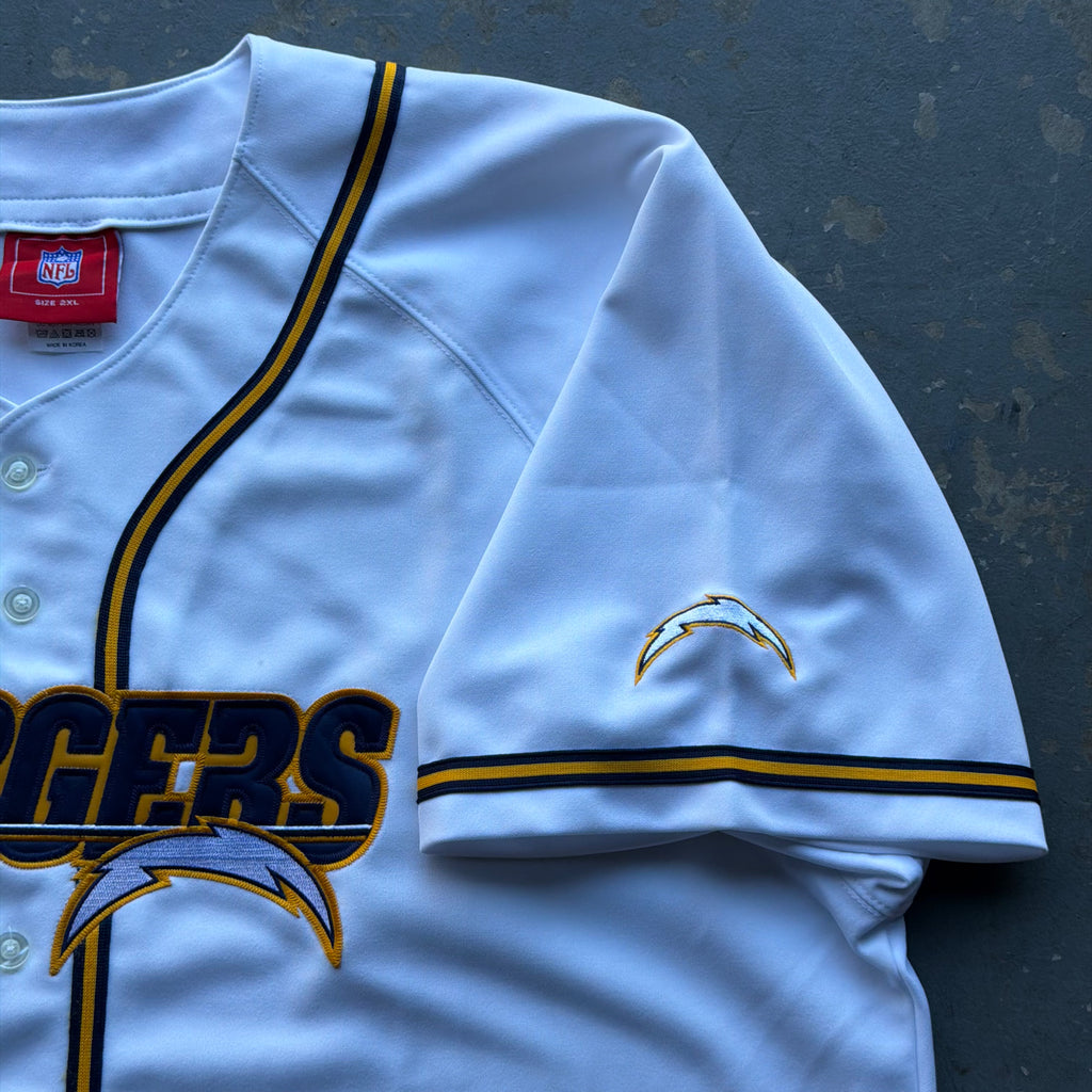 00'S CHARGERS BASEBALL JERSEY