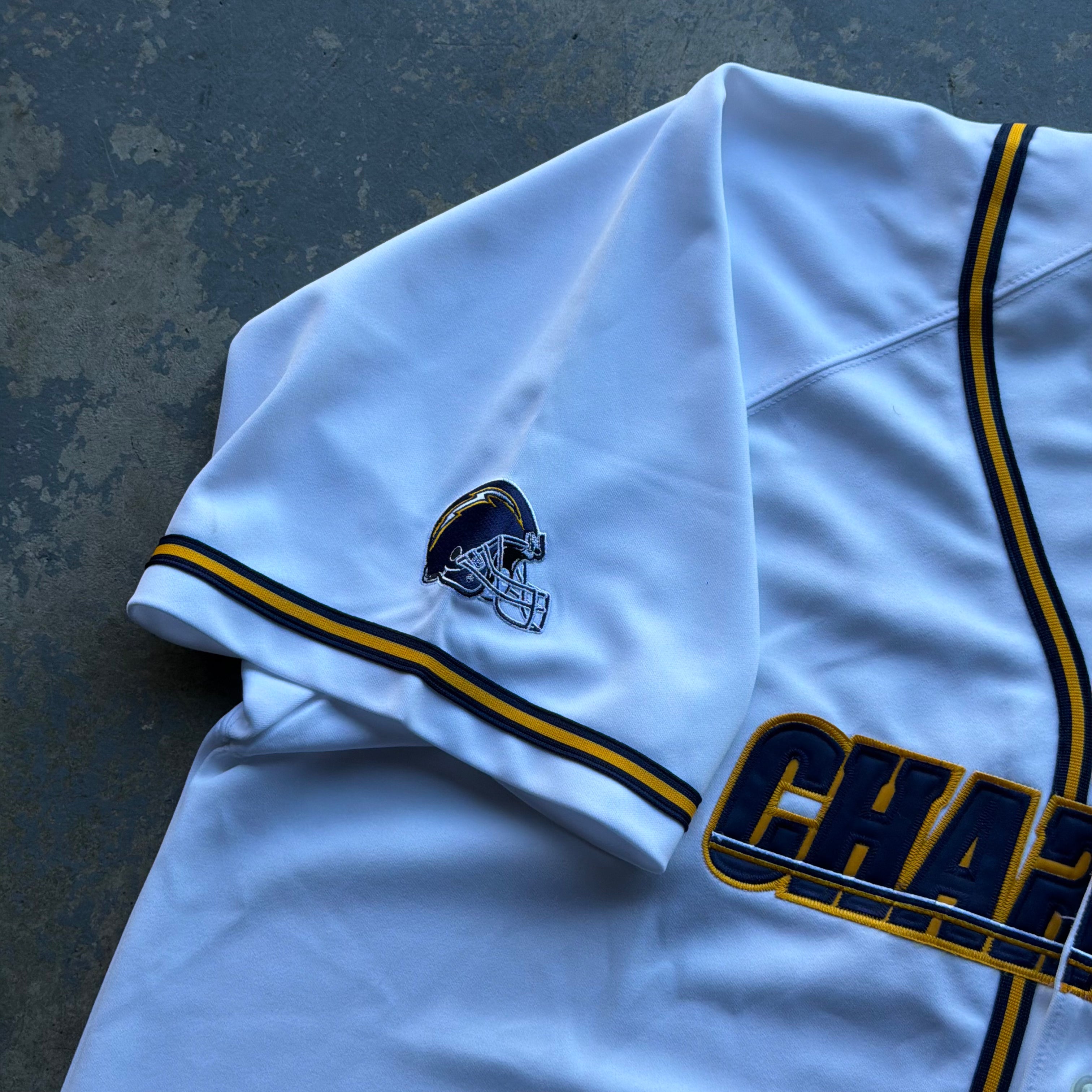 00'S CHARGERS BASEBALL JERSEY