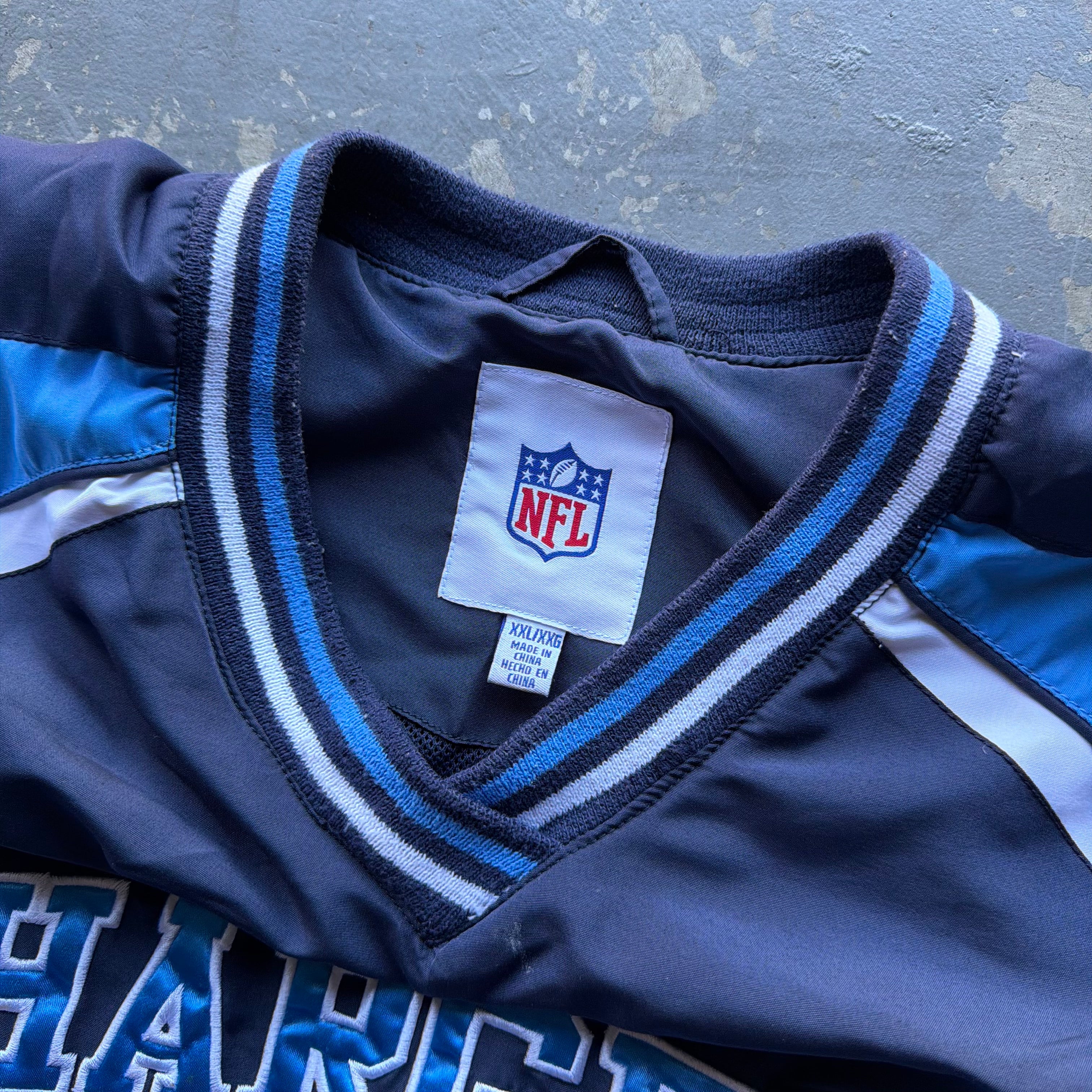 00’S CHARGERS WINDBREAKER PULLOVER (XXL)