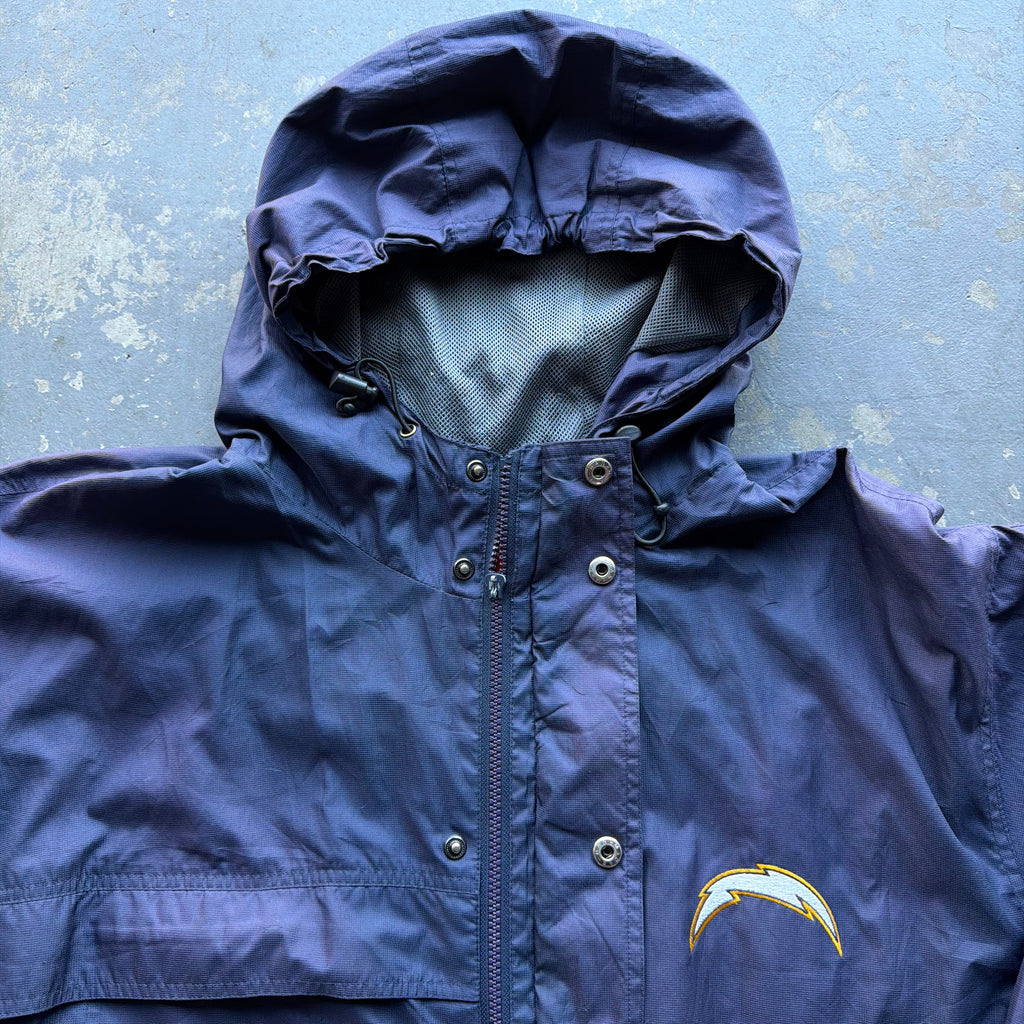 00’S CHARGERS ZIP UP ANORAK JACKET (XL)