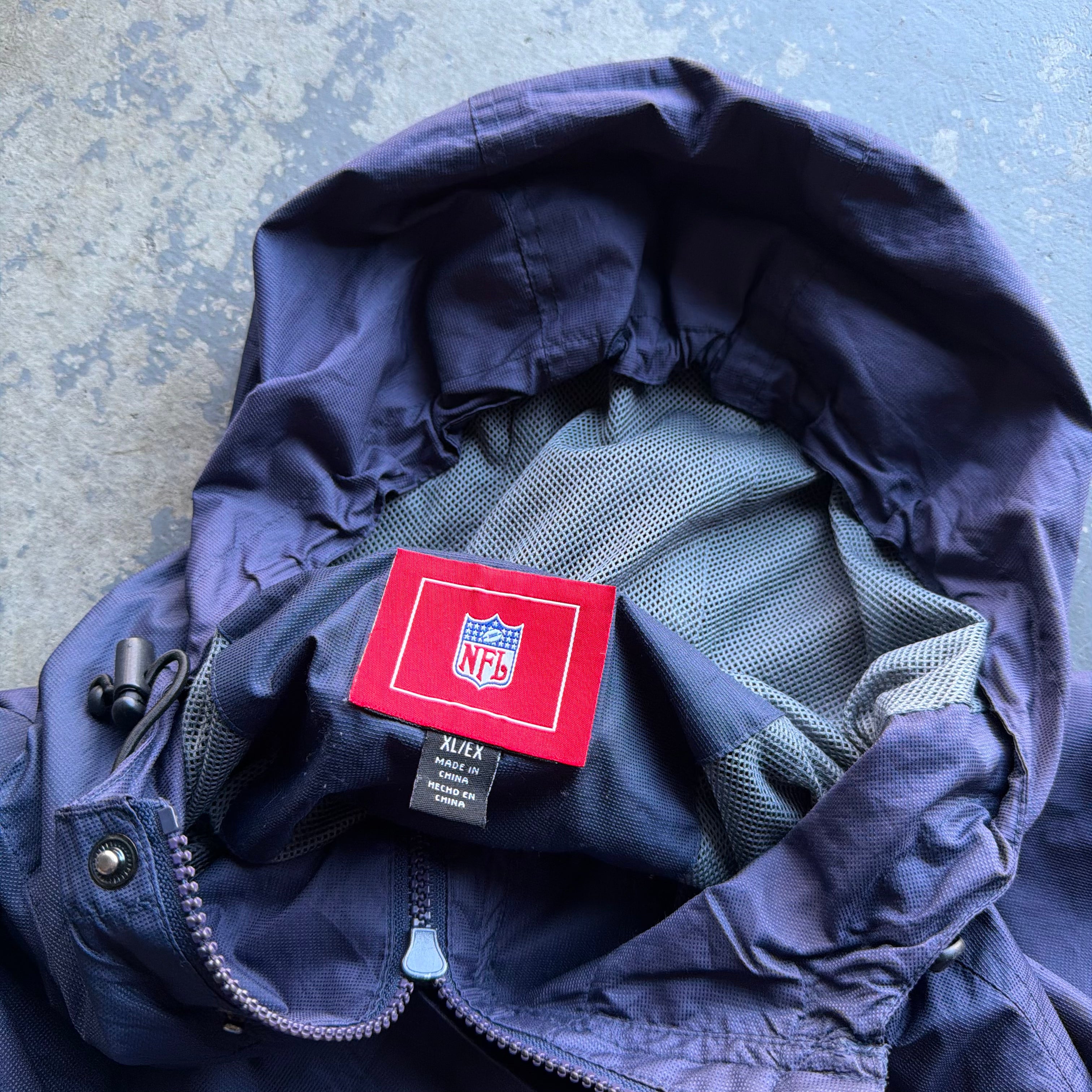 00’S CHARGERS ZIP UP ANORAK JACKET (XL)