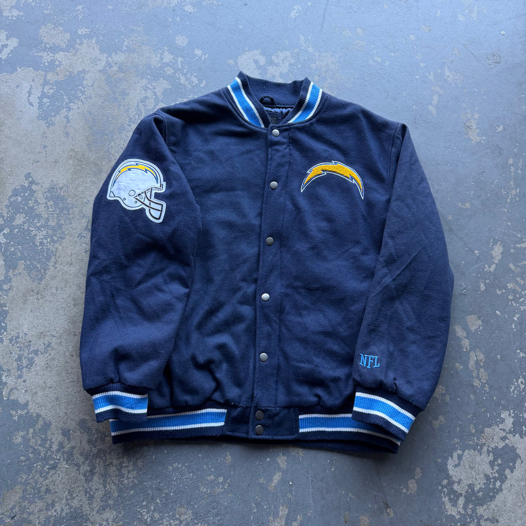 NFL CHARGERS WOOL VARSITY JACKET (XXL)