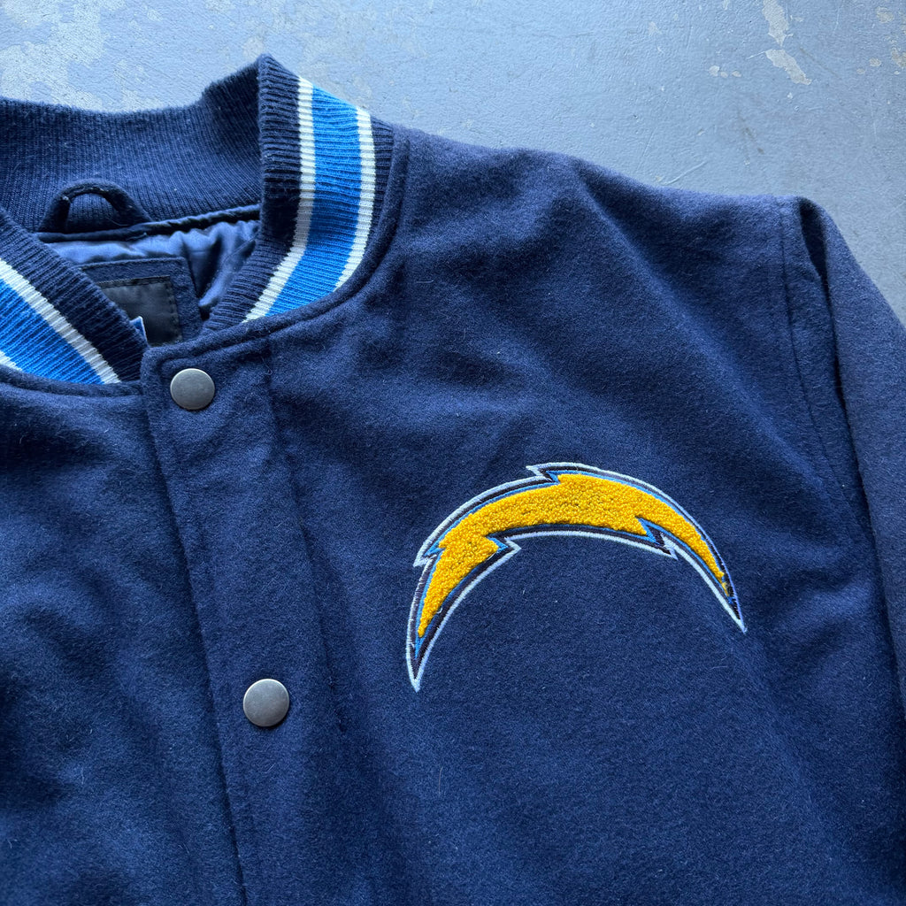 NFL CHARGERS WOOL VARSITY JACKET (XXL)