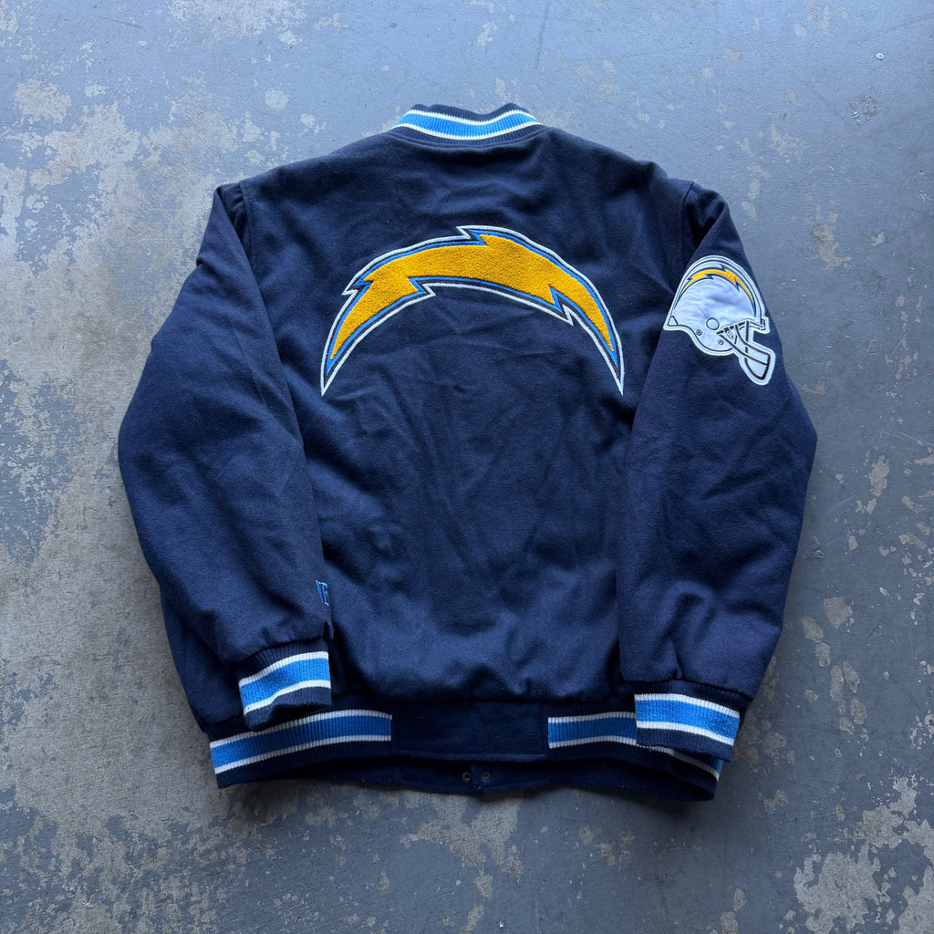 NFL CHARGERS WOOL VARSITY JACKET (XXL)