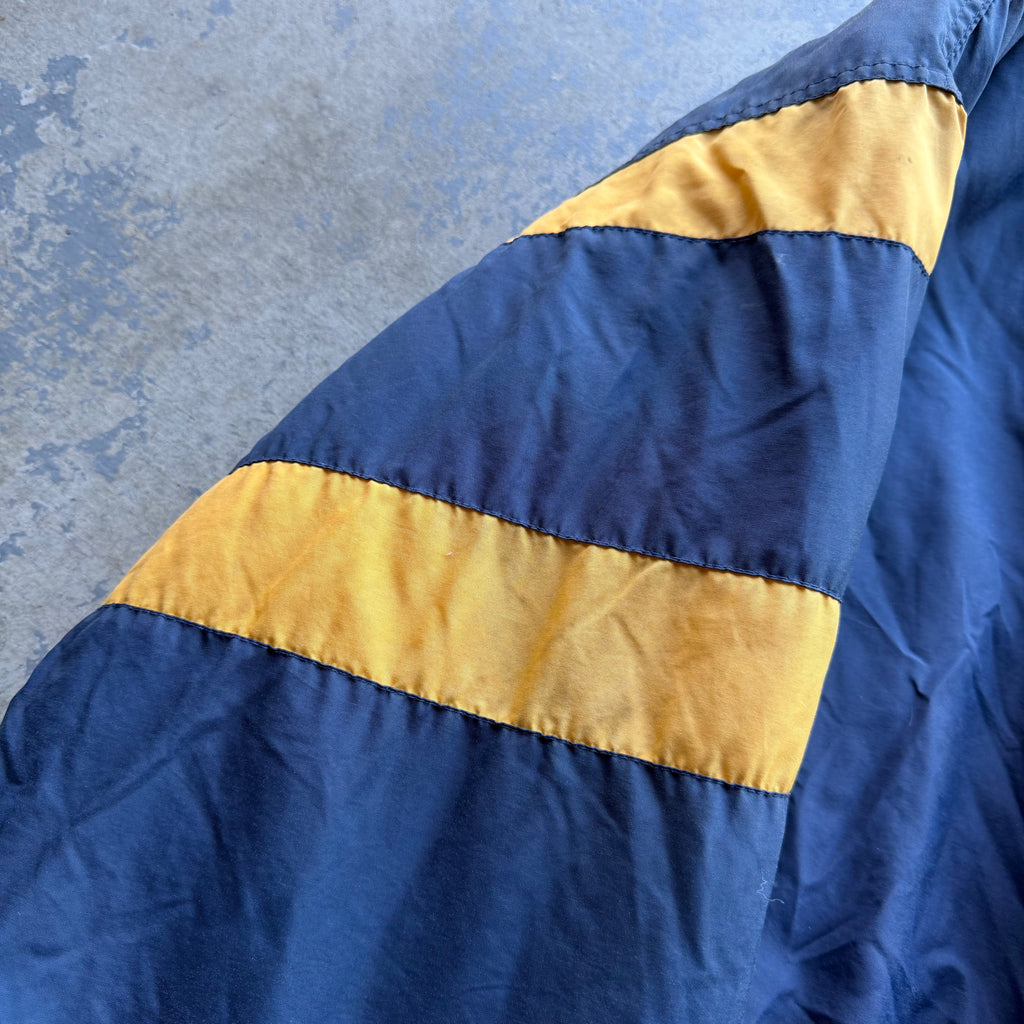 90’S GAMEDAY LOGO 7 CHARGERS SPELLOUT PUFFER JACKET (XL)
