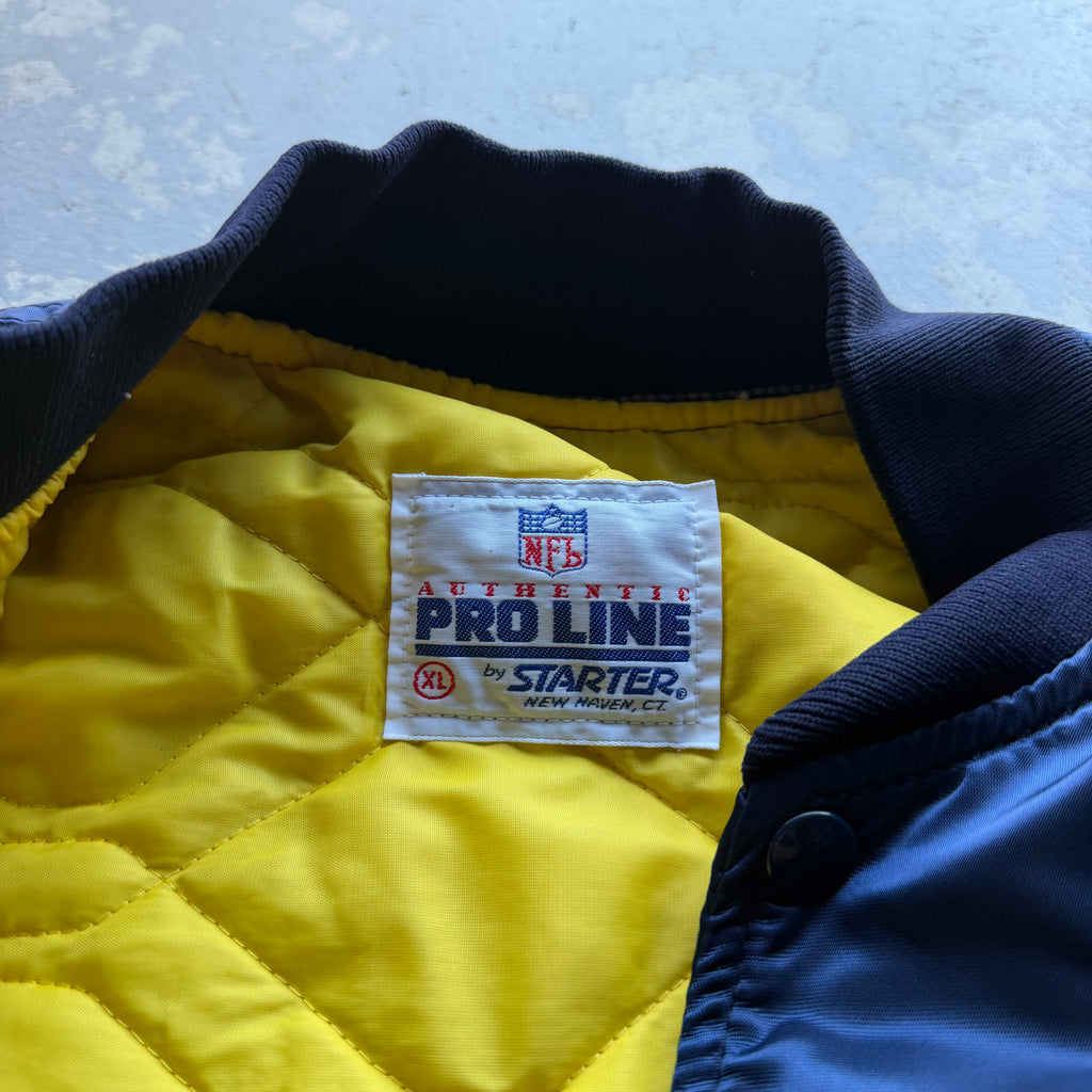 90’S SAN DIEGO CHARGERS STARTER SATIN JACKET (XL)