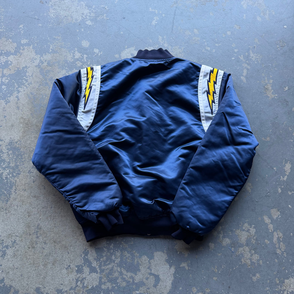 90’S SAN DIEGO CHARGERS STARTER SATIN JACKET (XL)