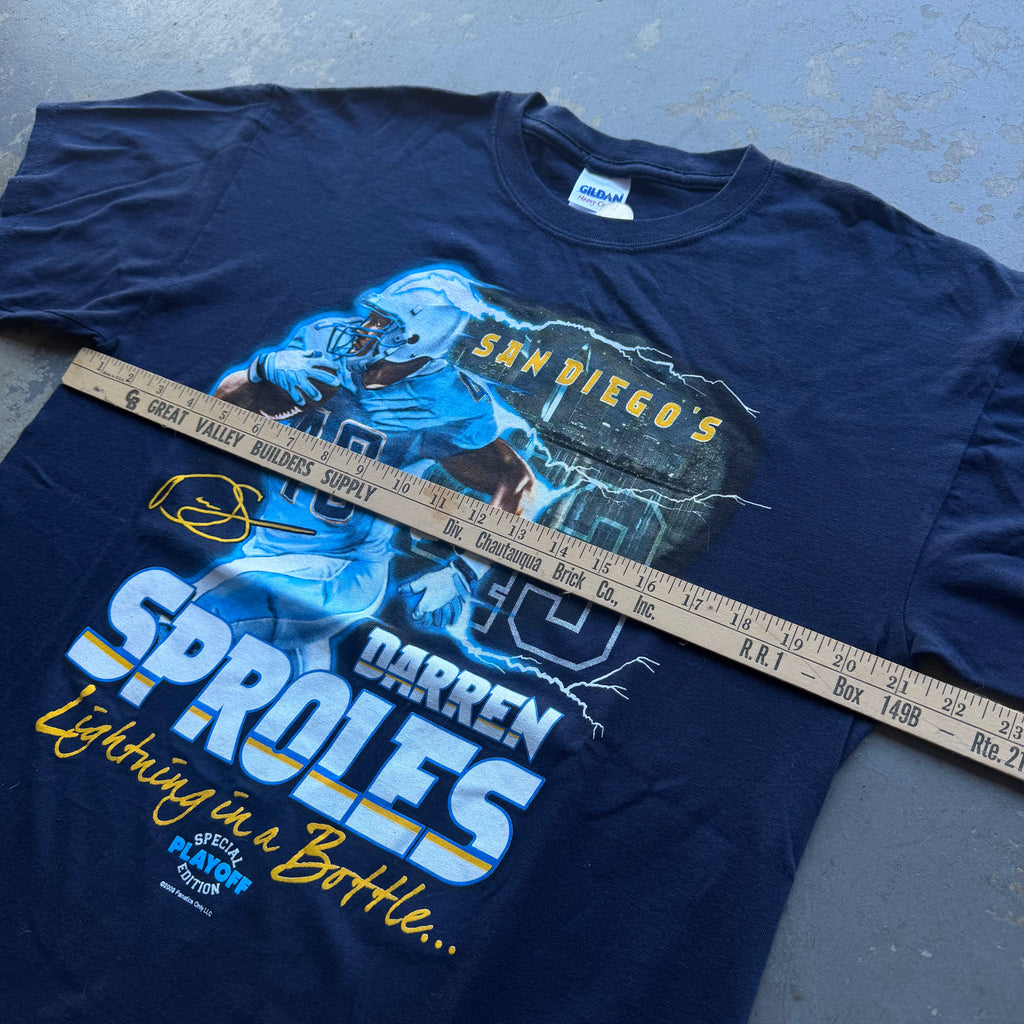 2009 CHARGERS DARREN SPROLES T-SHIRT (M)