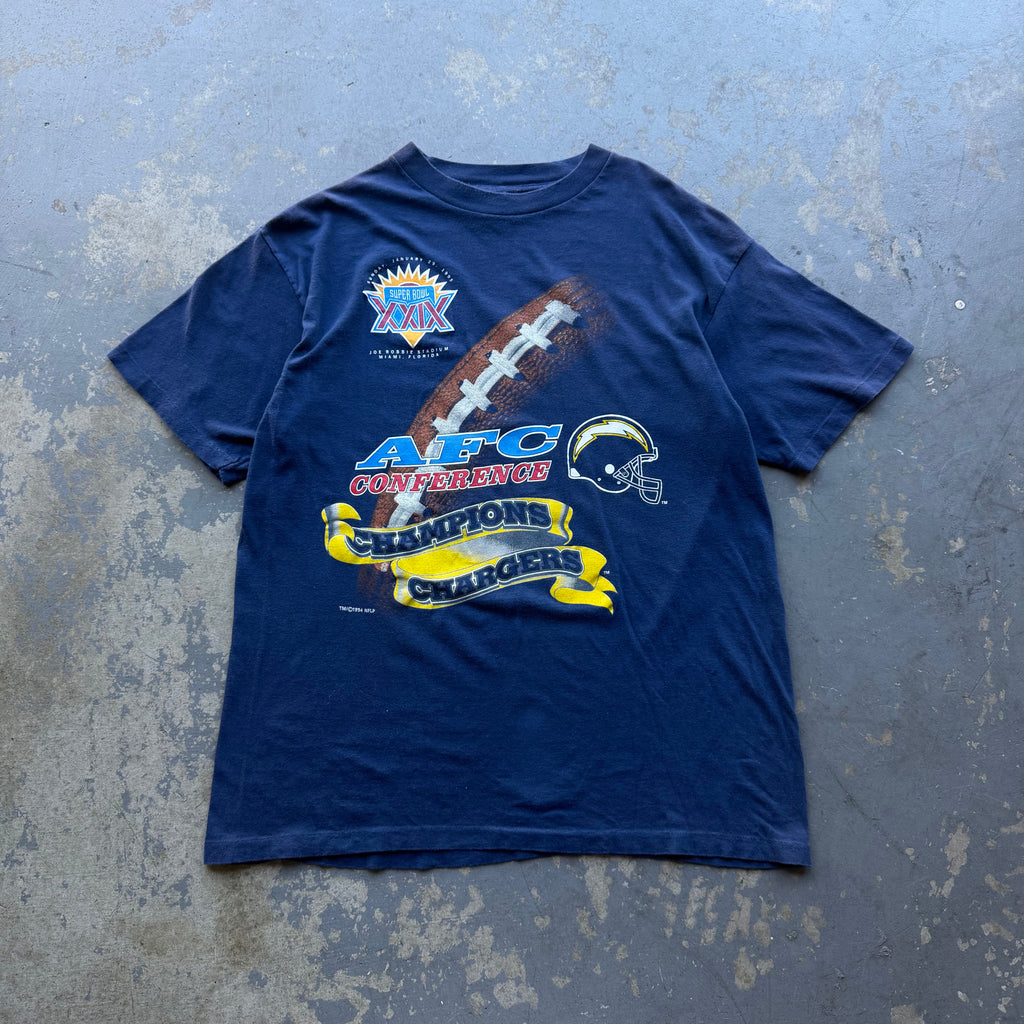 1994 CHARGERS AFC CONFERENCE CHAMPIONS T-SHIRT (XL)