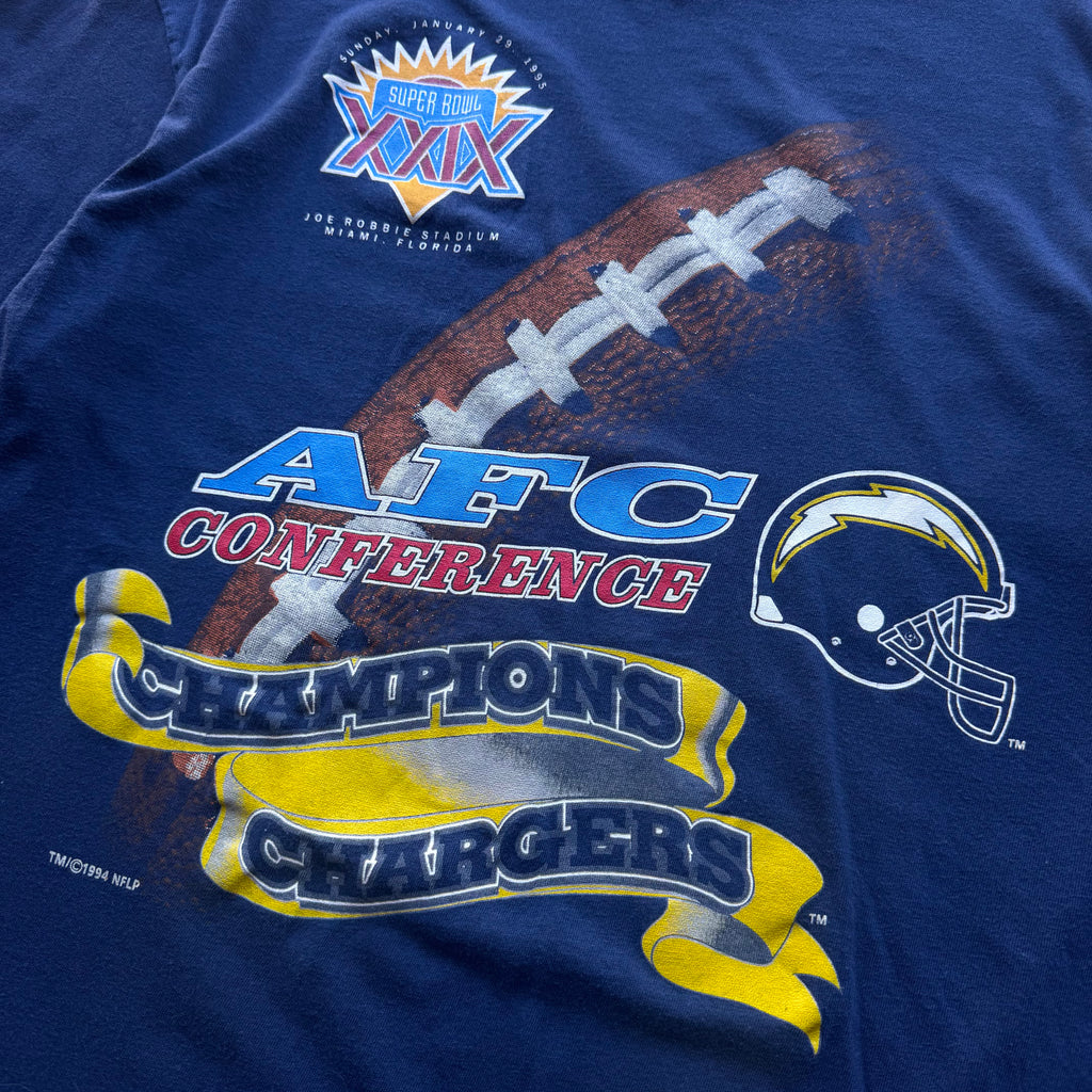 1994 CHARGERS AFC CONFERENCE CHAMPIONS T-SHIRT (XL)